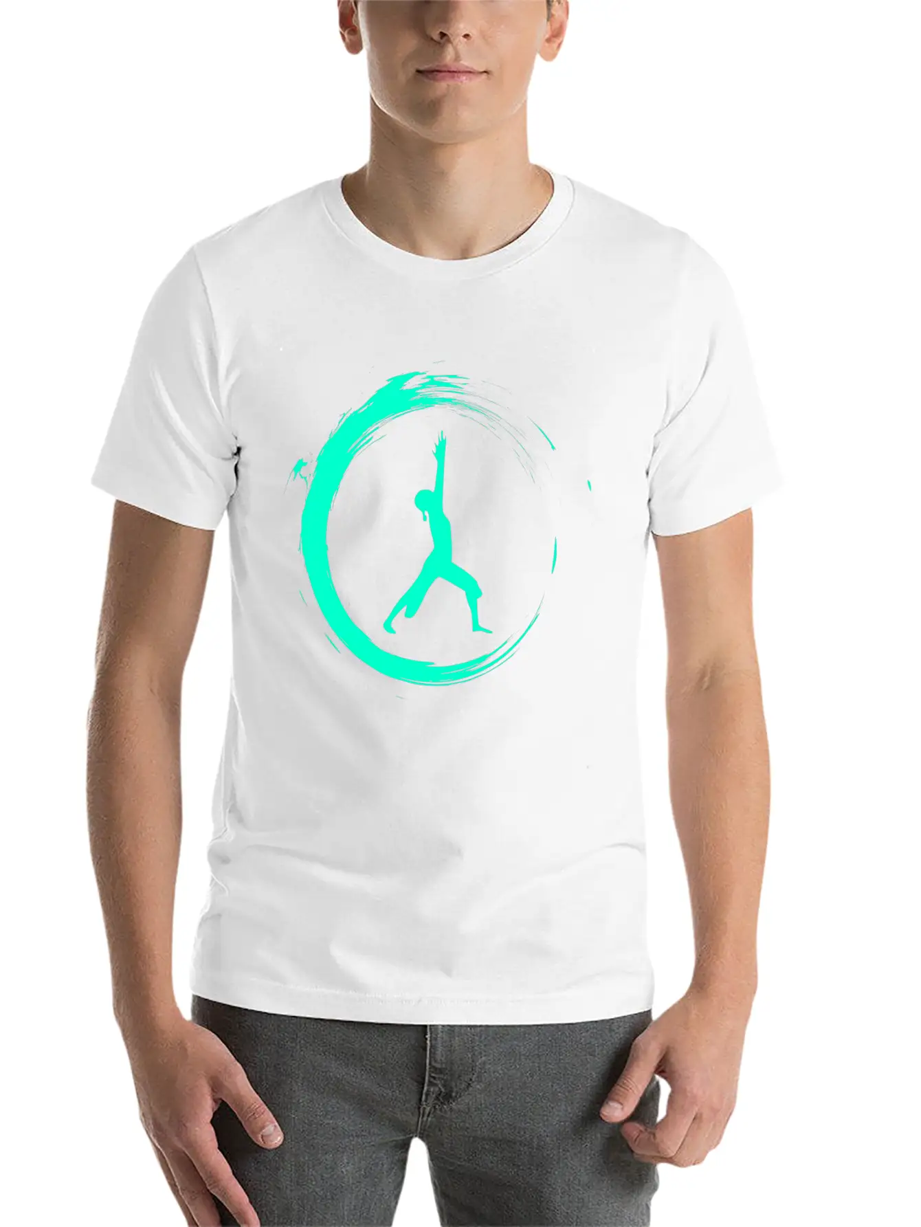 Yoga Meditation Gymnastics Classic Fit Graphic Tee For Daily Comfort – Unisex Cotton Shirt
