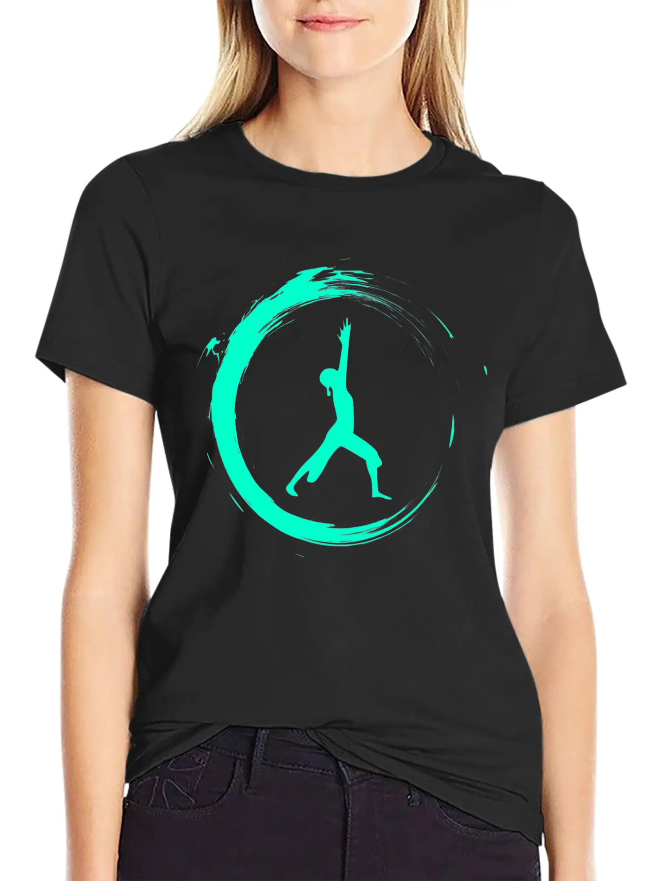 Yoga Meditation Gymnastics Classic Fit Graphic Tee For Daily Comfort – Unisex Cotton Shirt