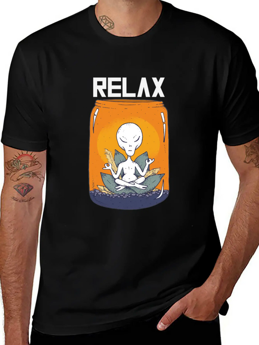 Yoga Meditation Relax Unisex Casual T-Shirt – Clean Design For Daily Comfort