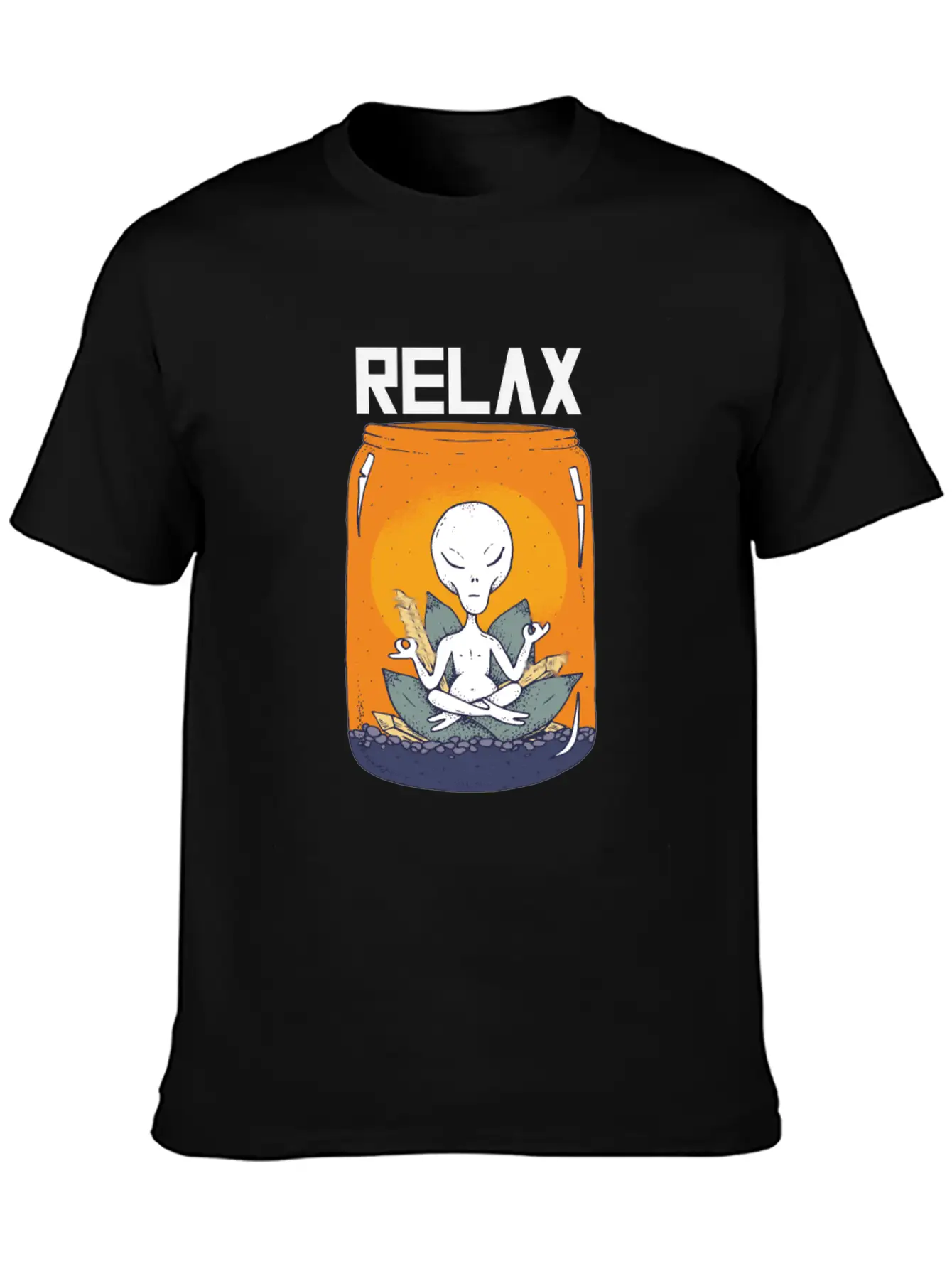 Yoga Meditation Relax Unisex Casual T-Shirt – Clean Design For Daily Comfort