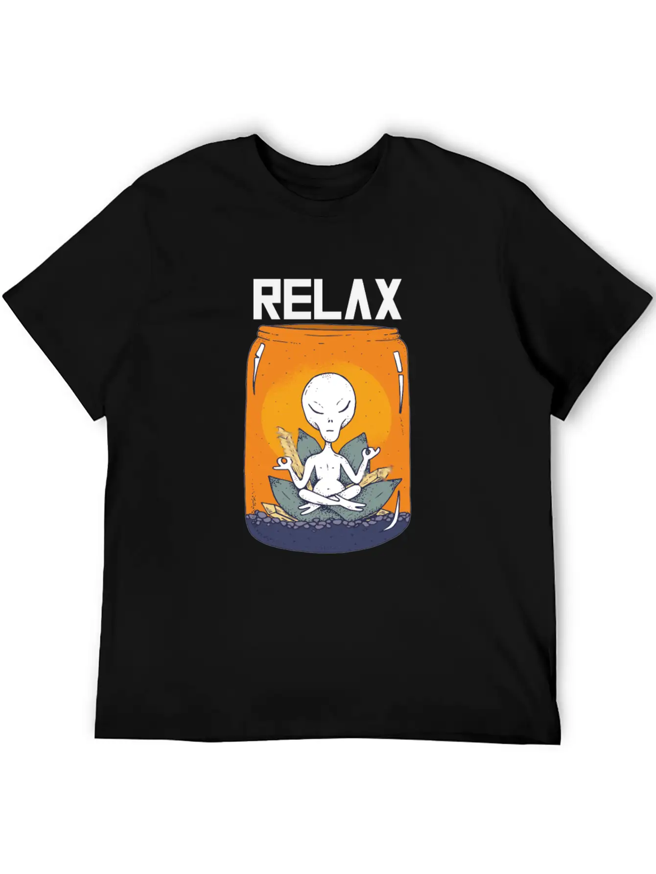 Yoga Meditation Relax Unisex Casual T-Shirt – Clean Design For Daily Comfort