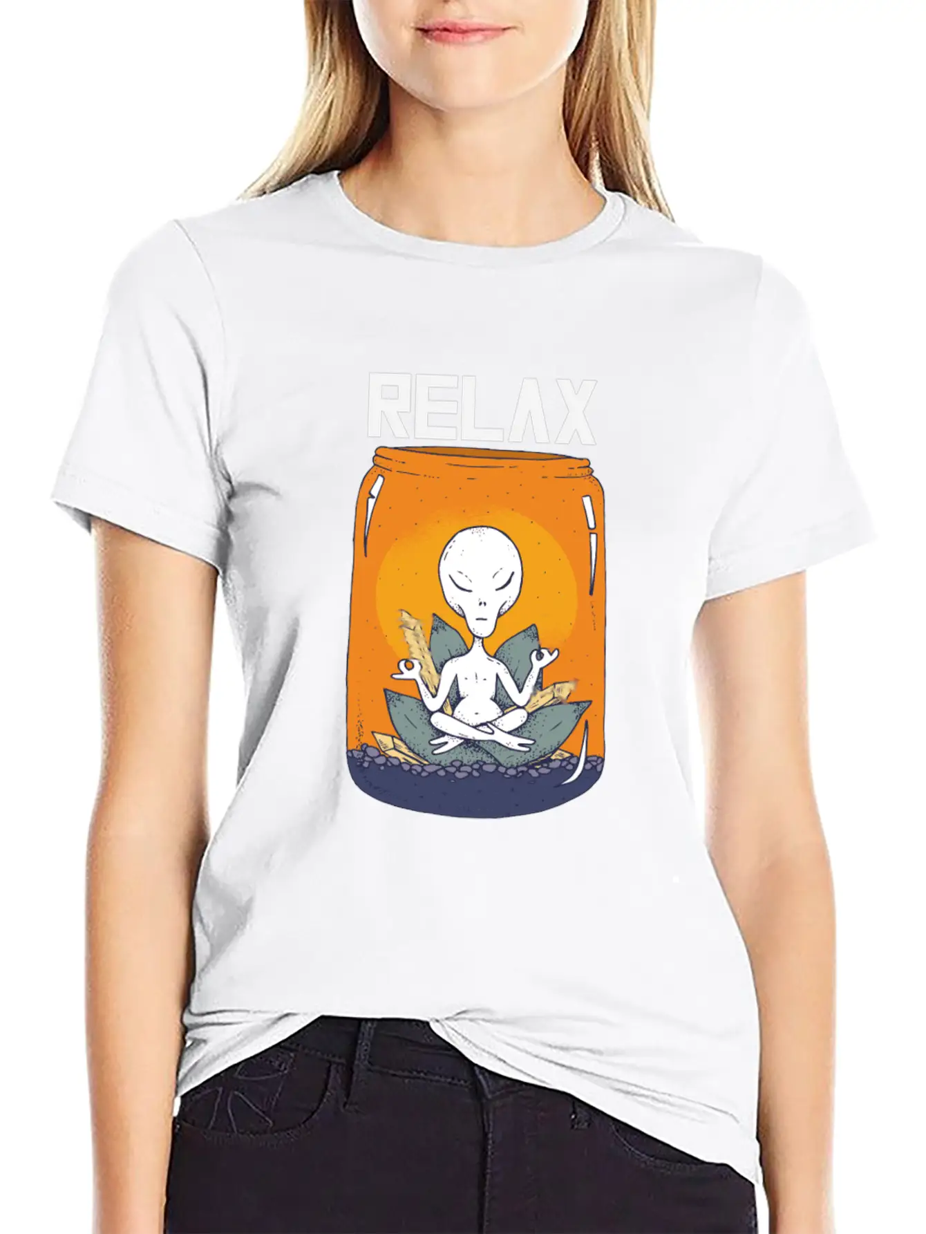 Yoga Meditation Relax Unisex Casual T-Shirt – Clean Design For Daily Comfort