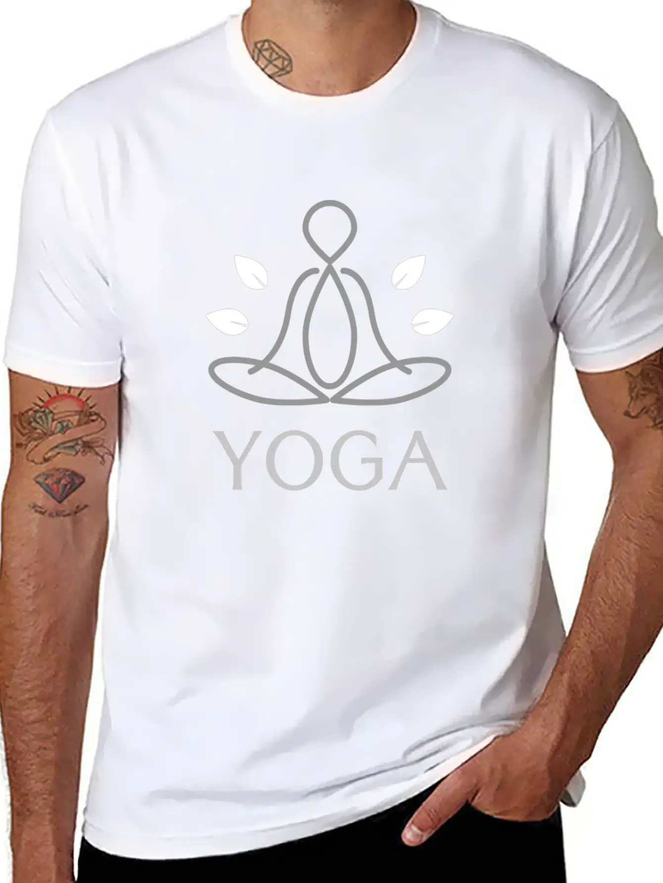 Yoga Meditation Relaxation Spirit Gift Sport Basic Graphic T-Shirt – Daily Comfort In Soft Cotton