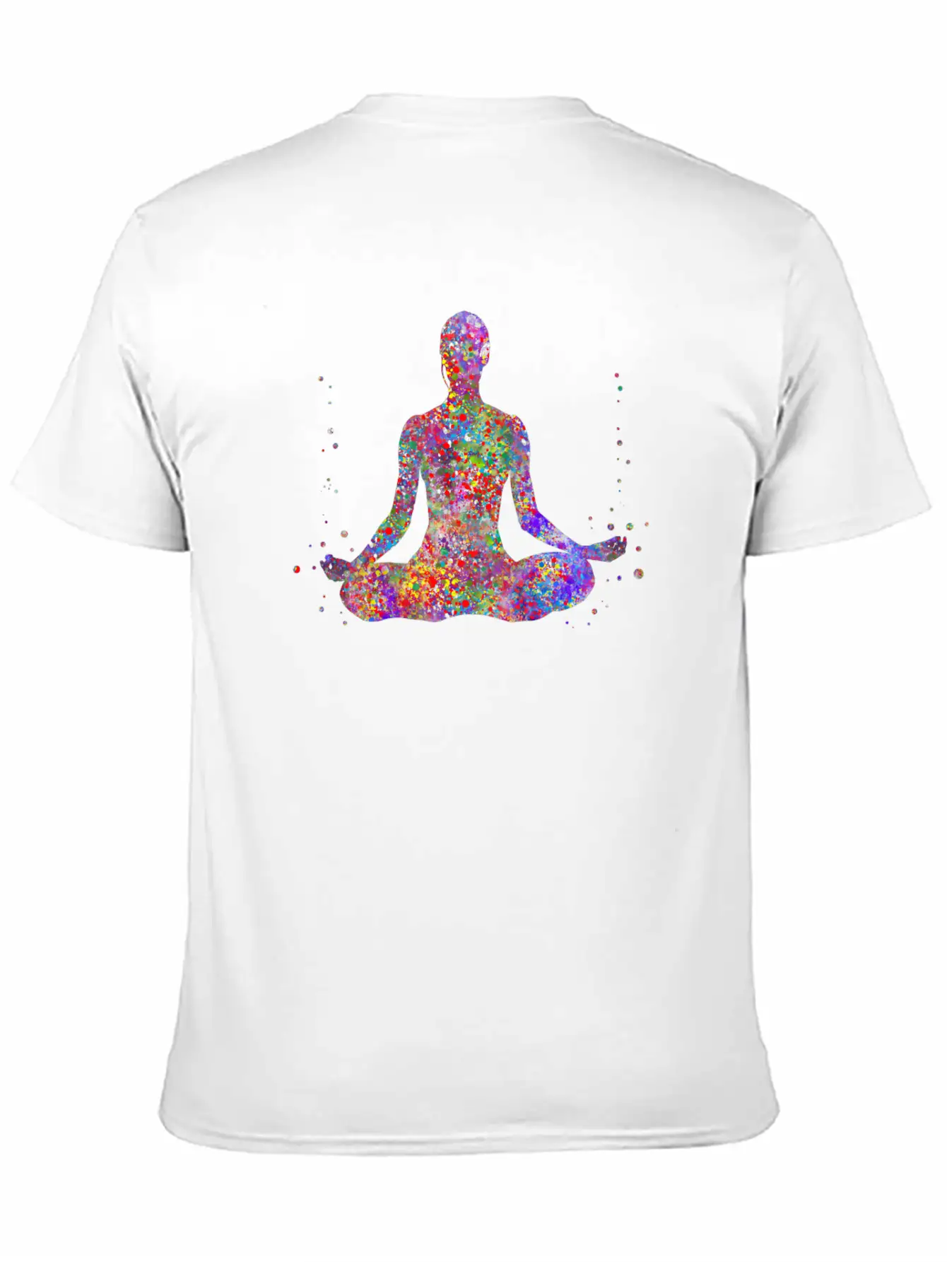 Yoga Pose Modern Fit Casual T-Shirt ��� Clean And Versatile Design