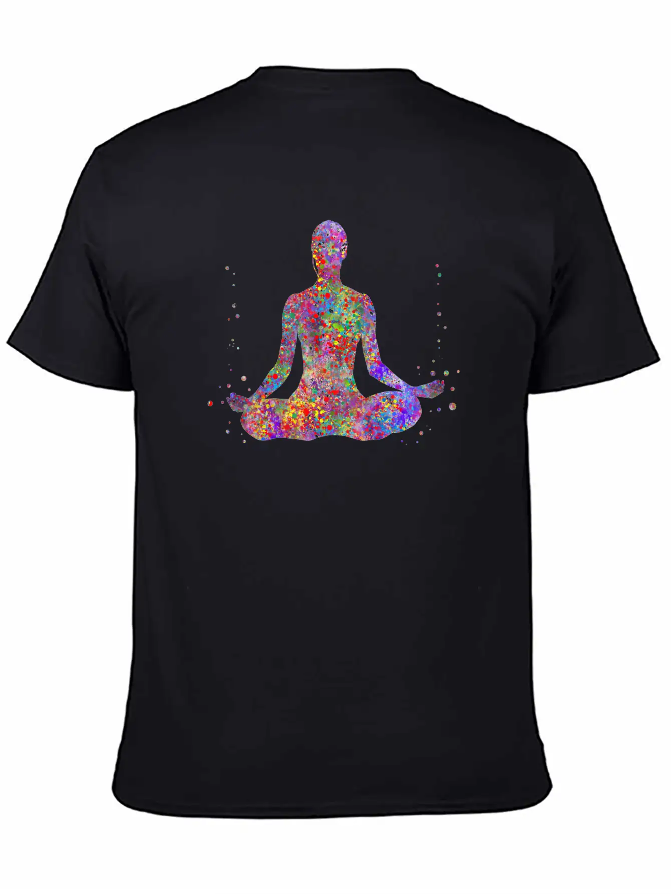 Yoga Pose Modern Fit Casual T-Shirt ��� Clean And Versatile Design