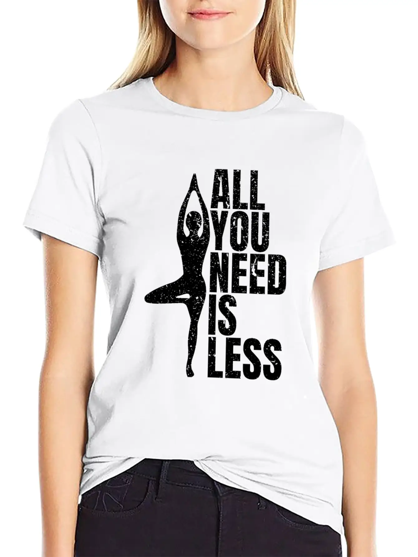 Yoga Unisex Casual T-Shirt – Clean Design For Daily Comfort
