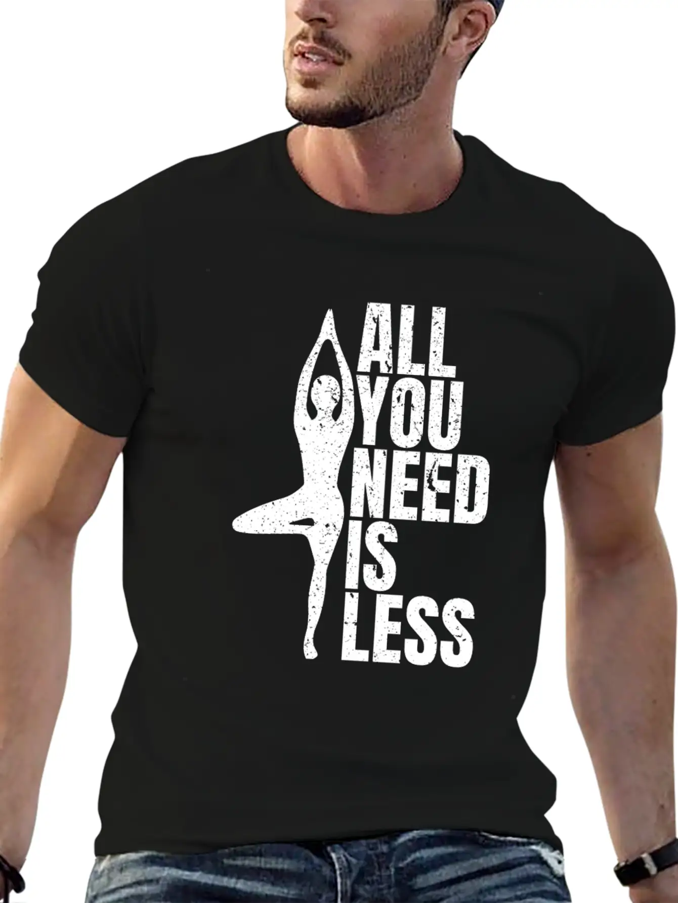 Yoga Unisex Casual T-Shirt – Clean Design For Daily Comfort