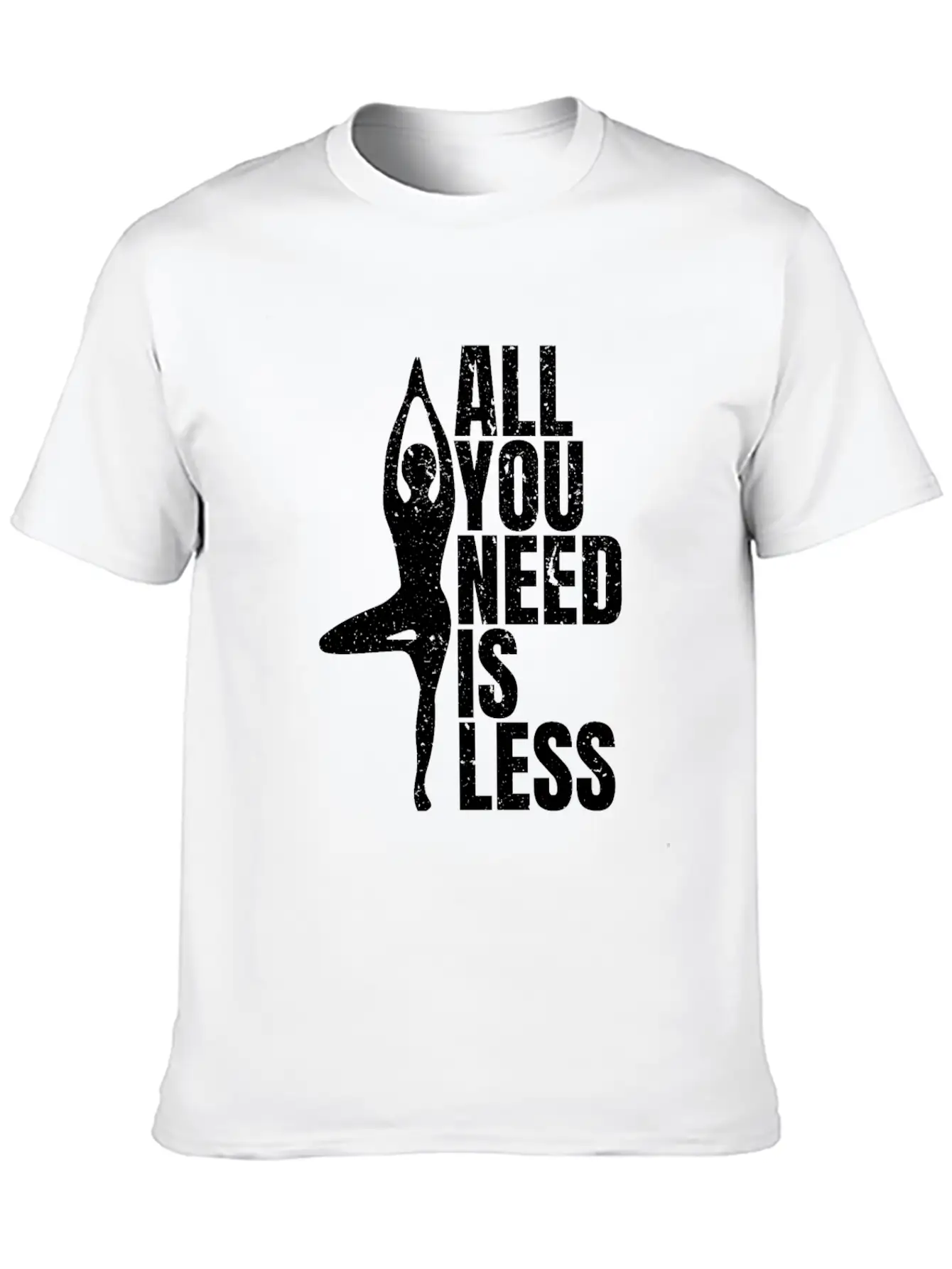 Yoga Unisex Casual T-Shirt – Clean Design For Daily Comfort