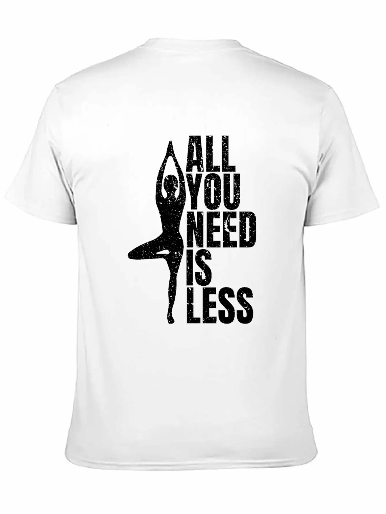 Yoga Unisex Casual T-Shirt – Clean Design For Daily Comfort