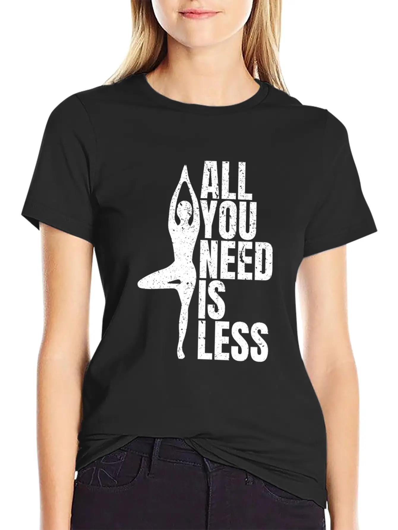 Yoga Unisex Casual T-Shirt – Clean Design For Daily Comfort