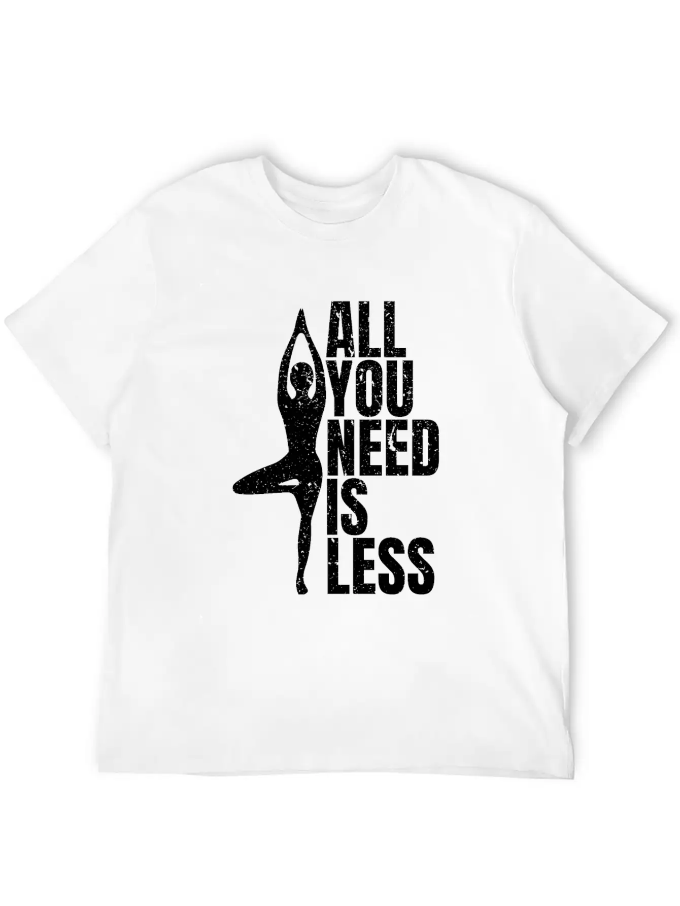 Yoga Unisex Casual T-Shirt – Clean Design For Daily Comfort