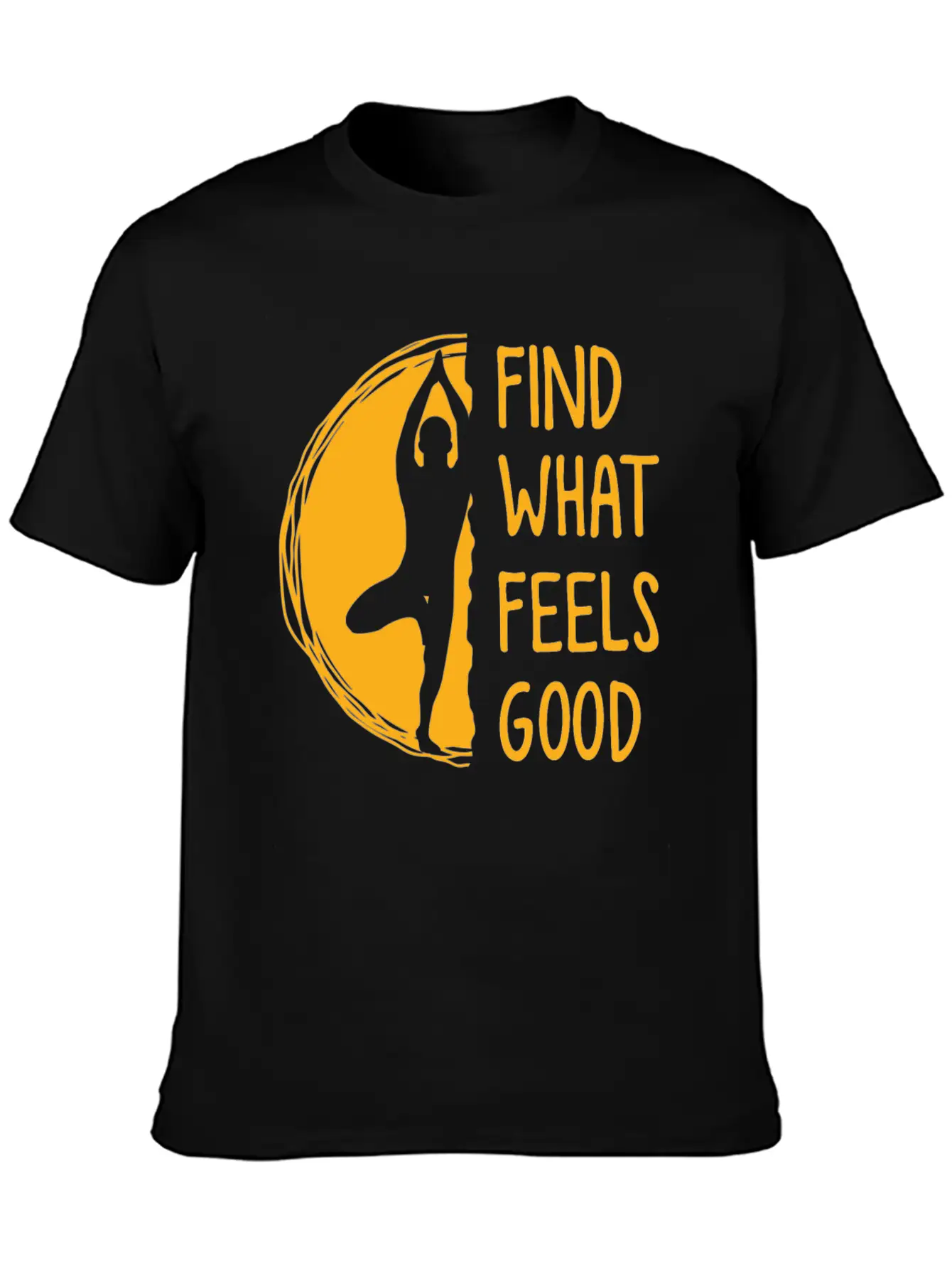 Yoga, Yoga Funny Yoga, Asana Basic Graphic T-Shirt – Daily Comfort In Soft Cotton