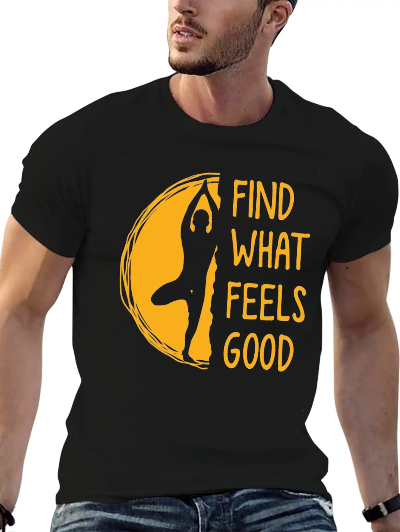 Yoga, Yoga Funny Yoga, Asana Basic Graphic T-Shirt – Daily Comfort In Soft Cotton