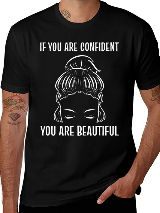 You Are Confident Confident Woman Gift Essential Cotton Tee For Daily Outfits – Unisex Style