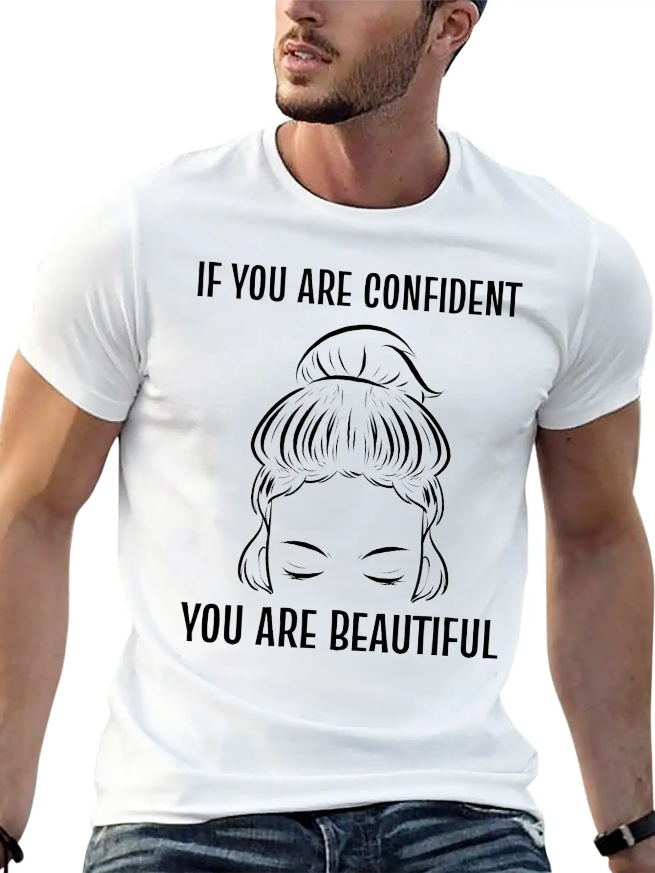 You Are Confident Confident Woman Gift Essential Cotton Tee For Daily Outfits – Unisex Style
