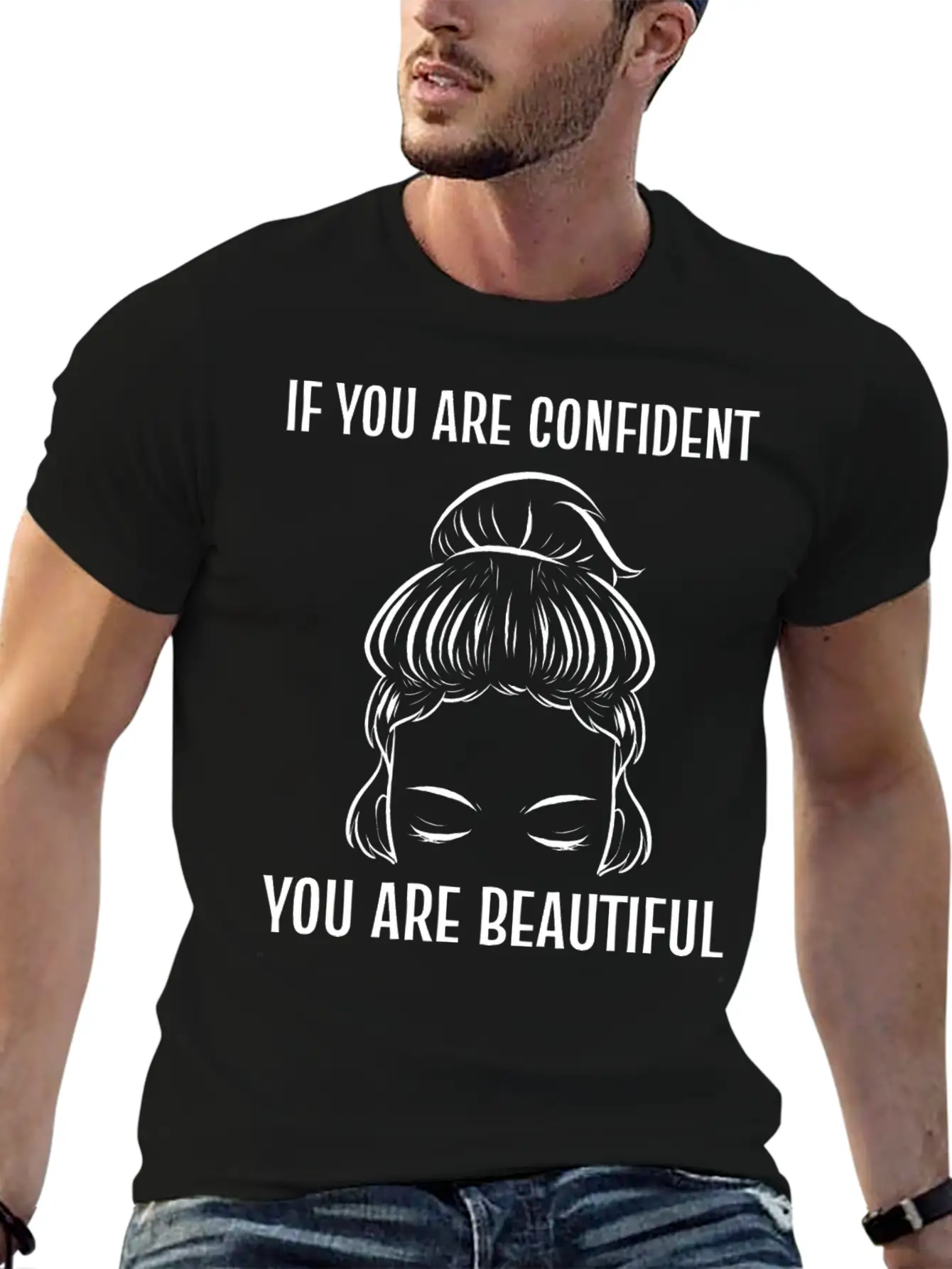 You Are Confident Confident Woman Gift Essential Cotton Tee For Daily Outfits – Unisex Style