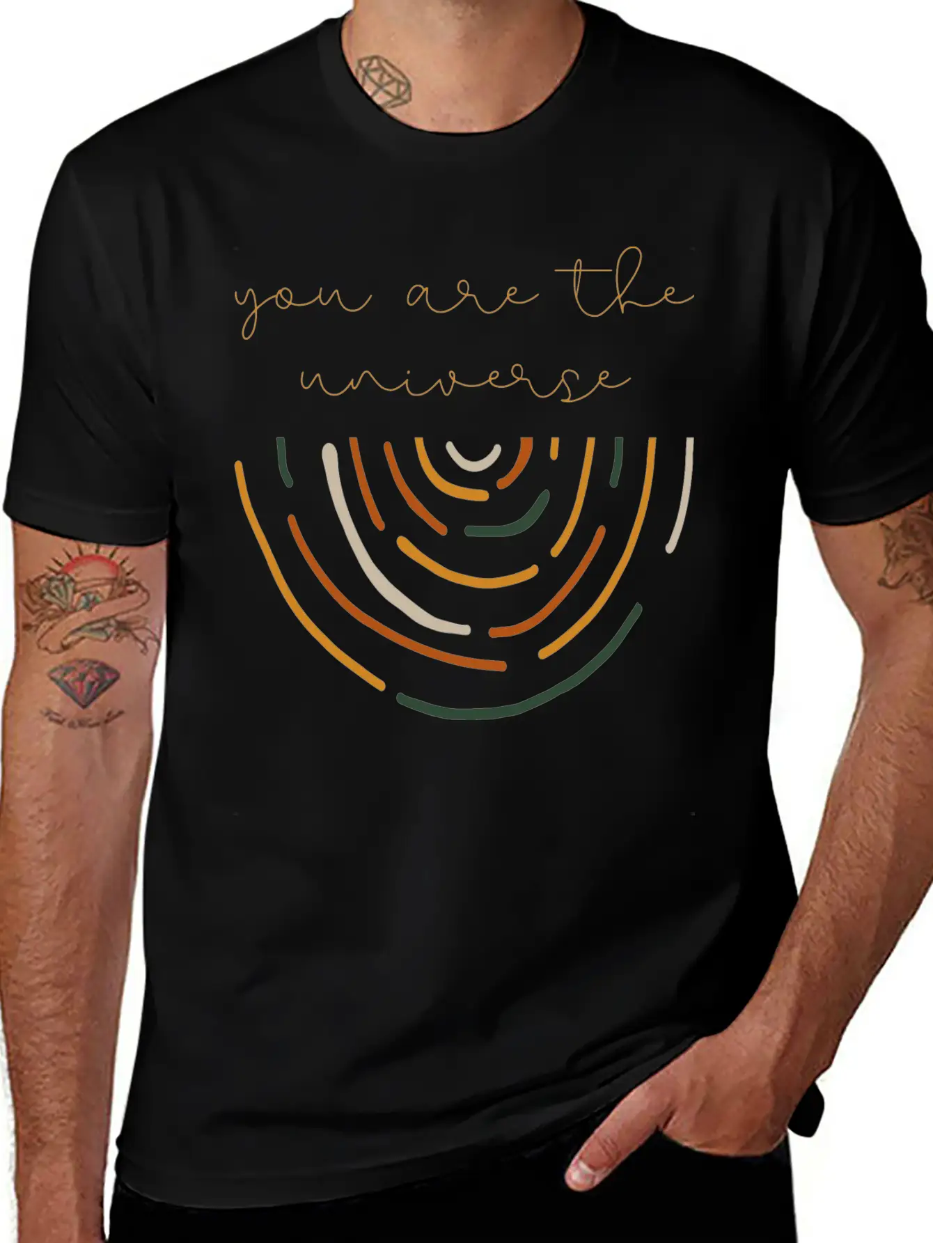 You Are The Universe Basic Graphic T-Shirt – Daily Comfort In Soft Cotton