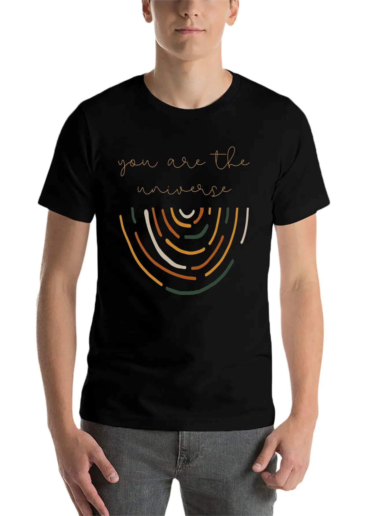 You Are The Universe Basic Graphic T-Shirt – Daily Comfort In Soft Cotton