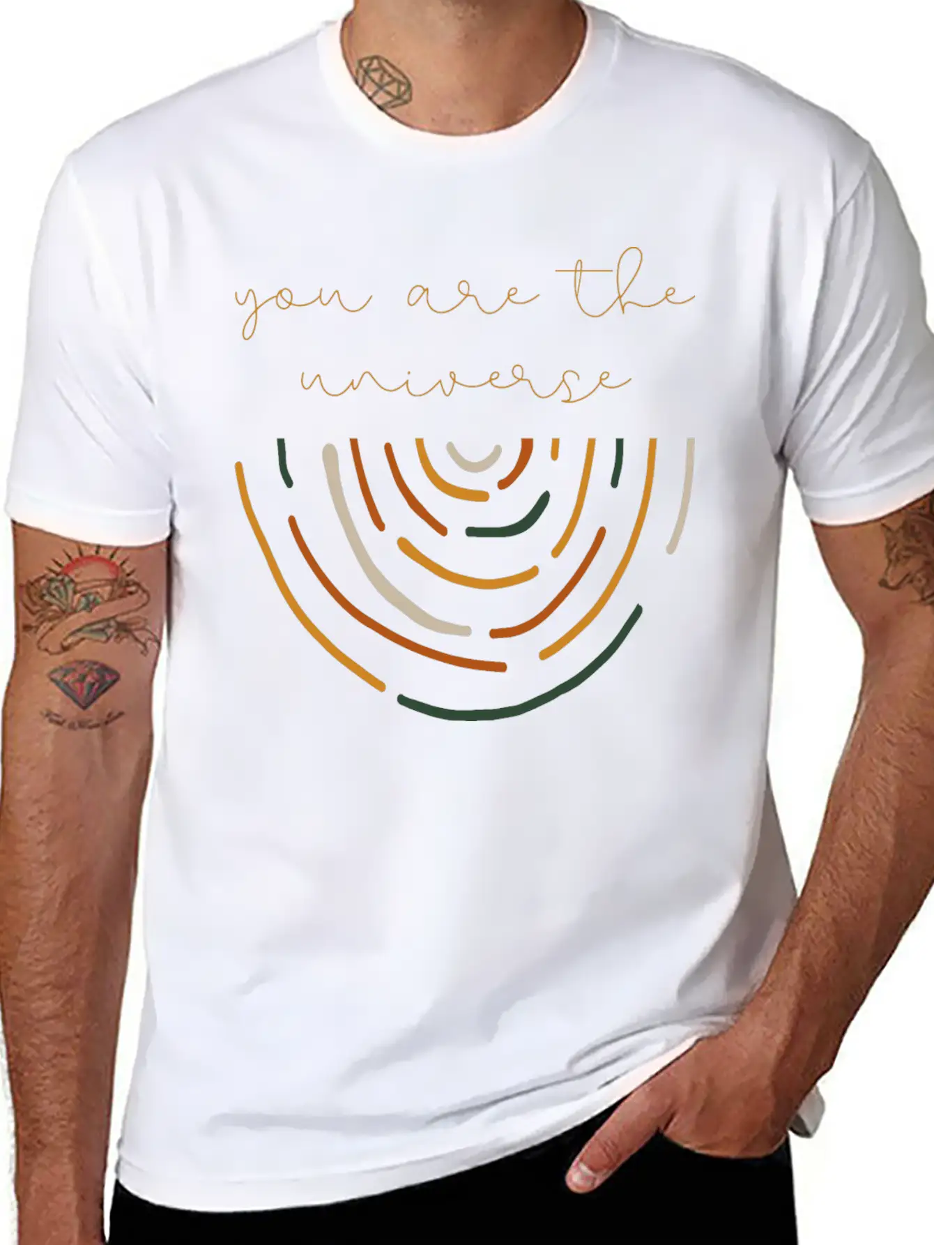 You Are The Universe Basic Graphic T-Shirt – Daily Comfort In Soft Cotton