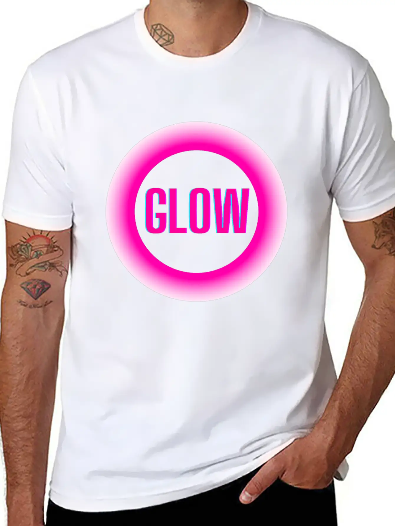 You Glow Like The Moon Comfortable Minimalist Graphic Tee – Summer Style Essential