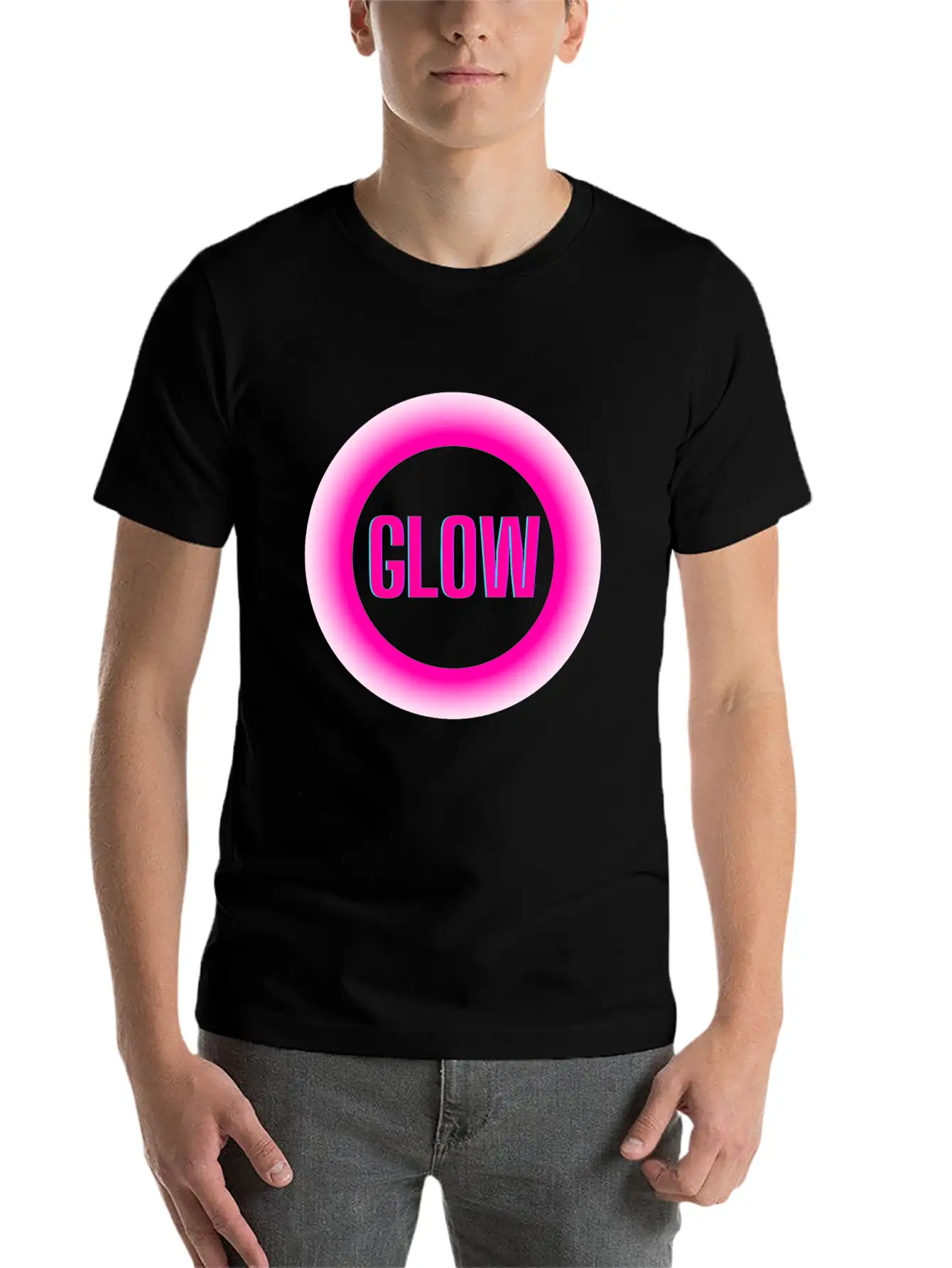 You Glow Like The Moon Comfortable Minimalist Graphic Tee – Summer Style Essential