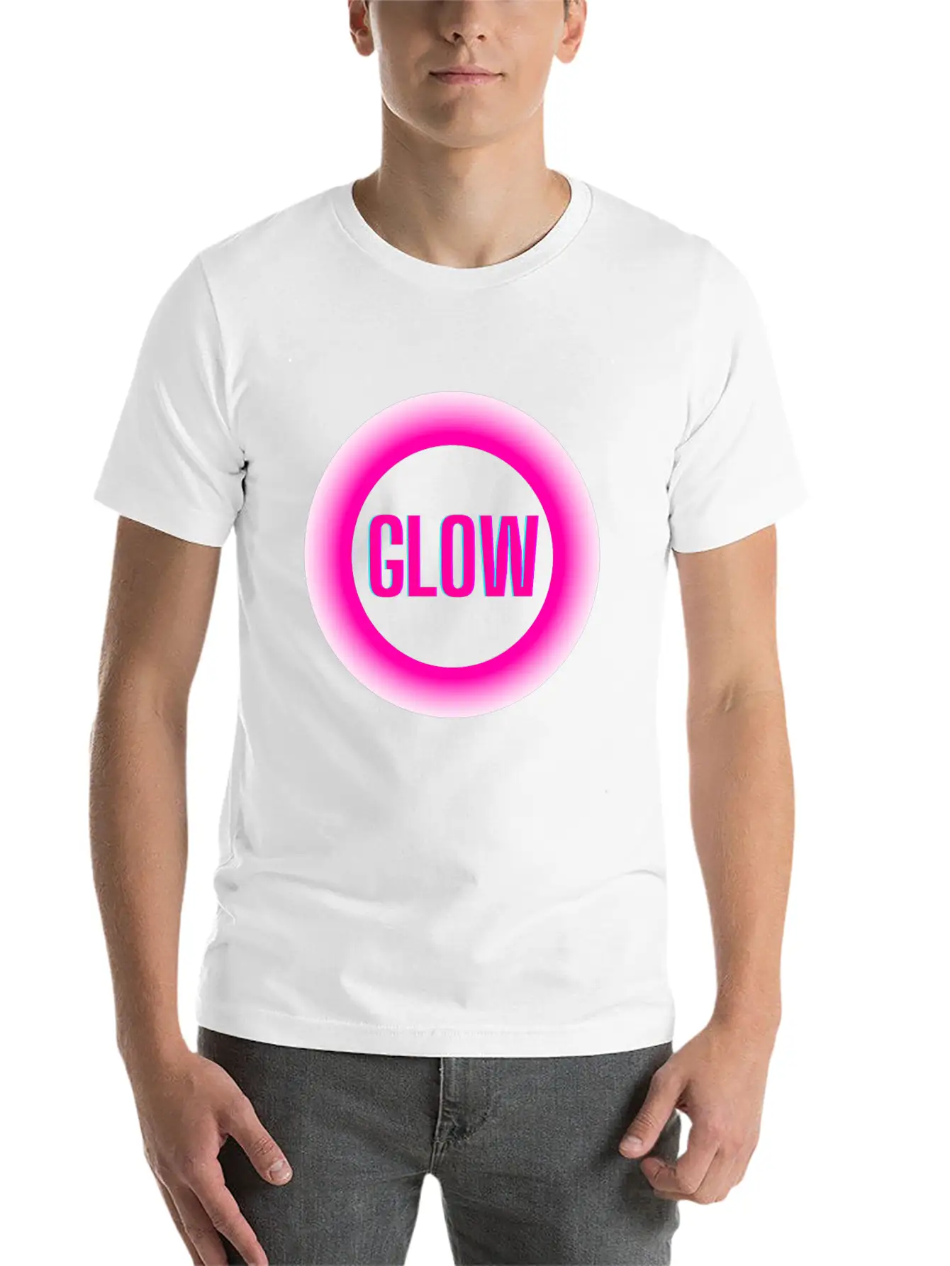You Glow Like The Moon Comfortable Minimalist Graphic Tee – Summer Style Essential