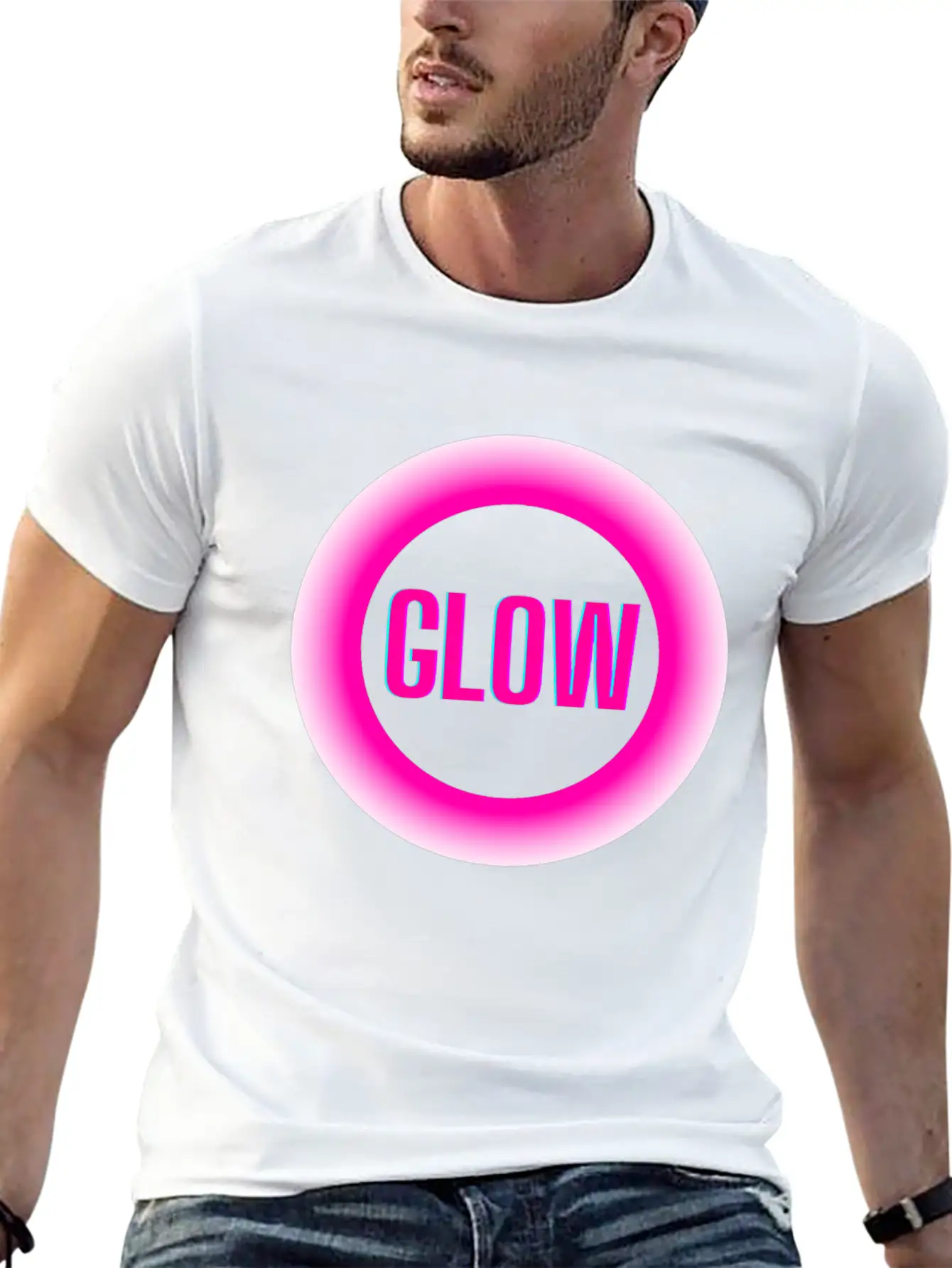 You Glow Like The Moon Comfortable Minimalist Graphic Tee – Summer Style Essential