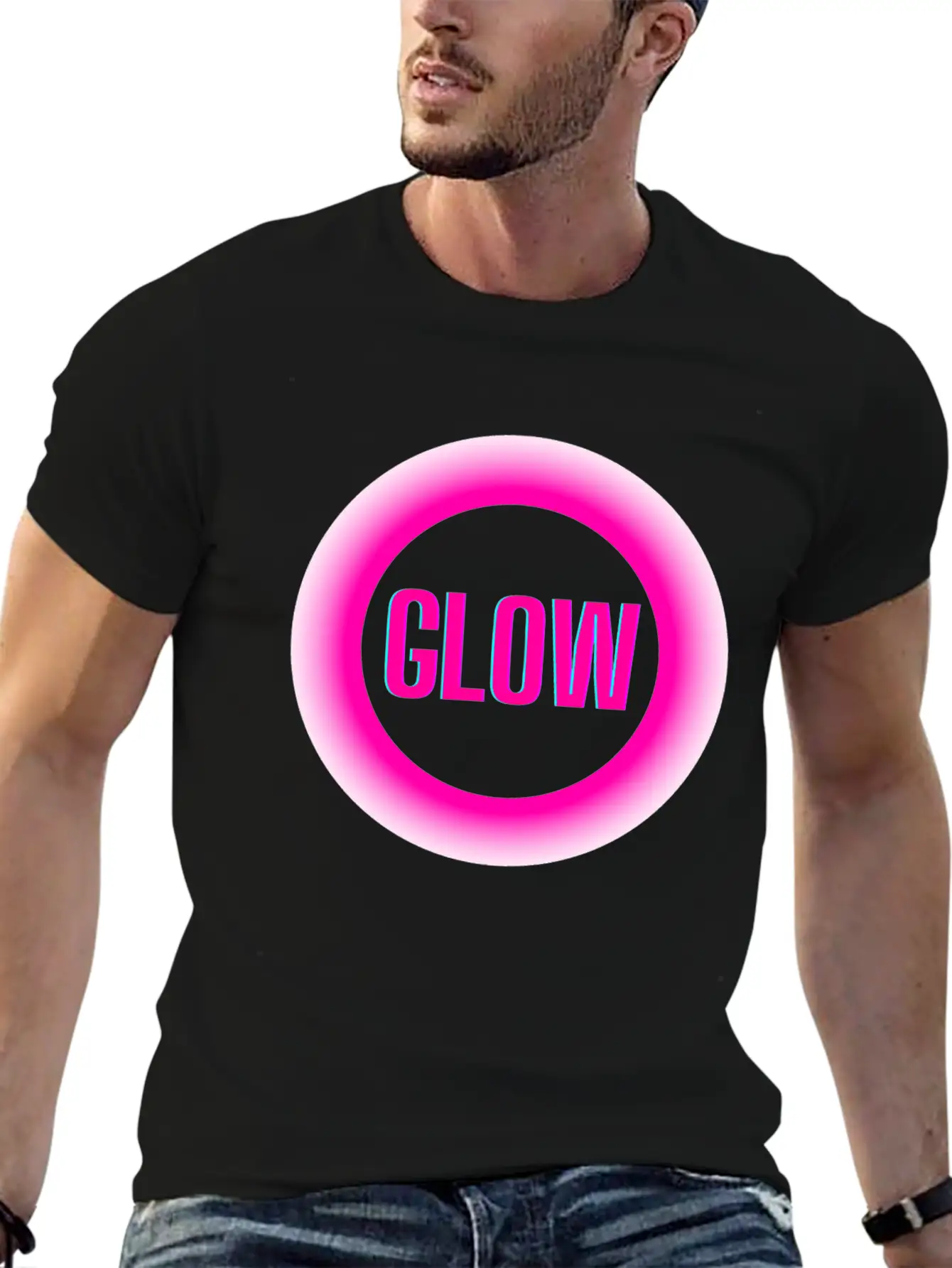 You Glow Like The Moon Comfortable Minimalist Graphic Tee – Summer Style Essential