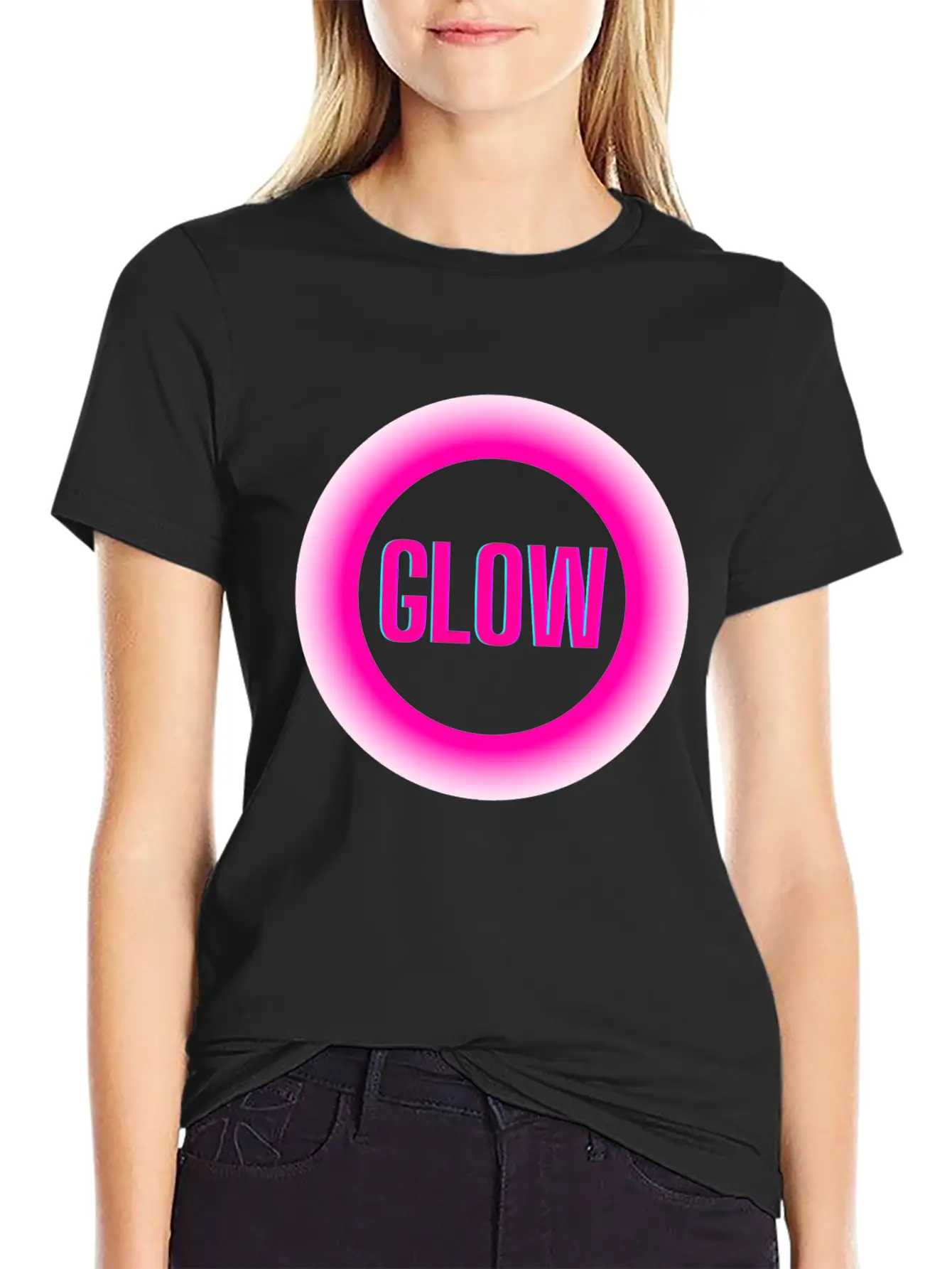 You Glow Like The Moon Comfortable Minimalist Graphic Tee – Summer Style Essential