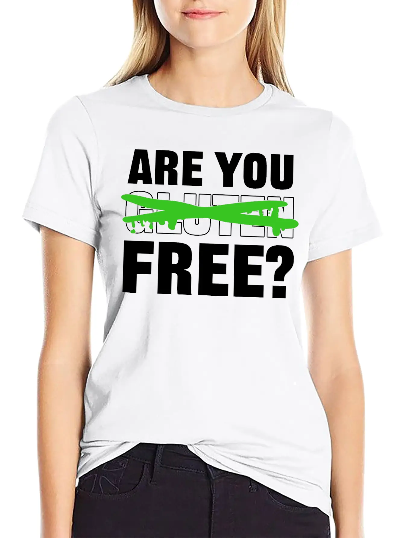 You Gluten Free? Flirty Guy Gift Unisex Casual T-Shirt – Clean Design For Daily Comfort