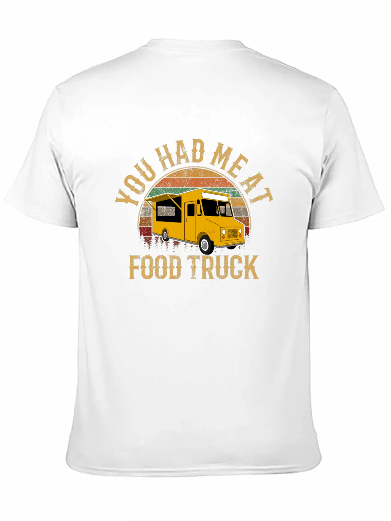 You Had Me At Food Truck, Food Truck Classic Fit Graphic Tee For Daily Comfort – Unisex Cotton Shirt