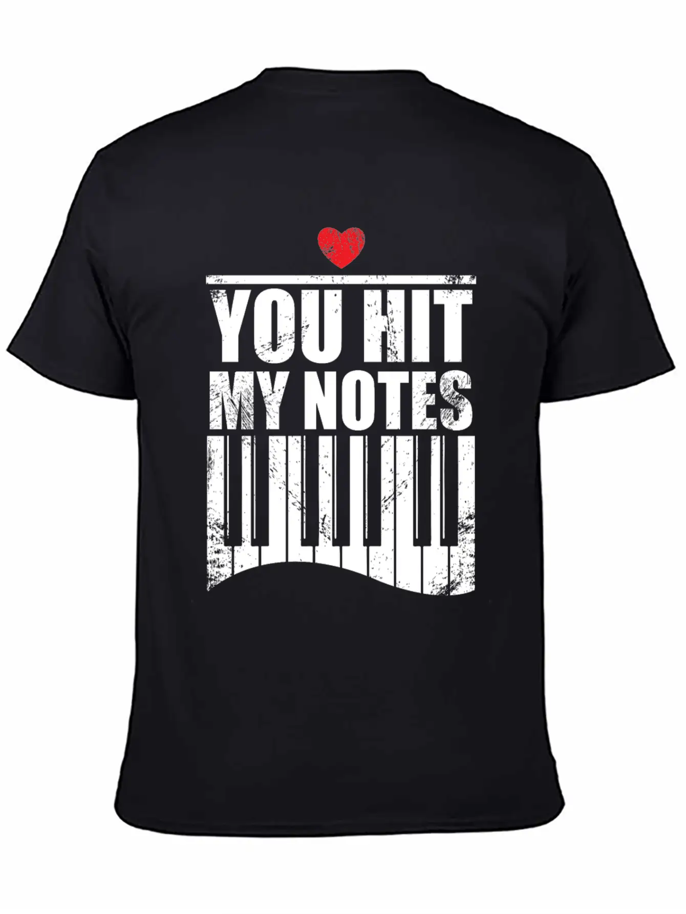 You Hit My Notes Funny Quote Gift Idea Piano Soft Cotton Short Sleeve Tee – Unisex Wardrobe Staple