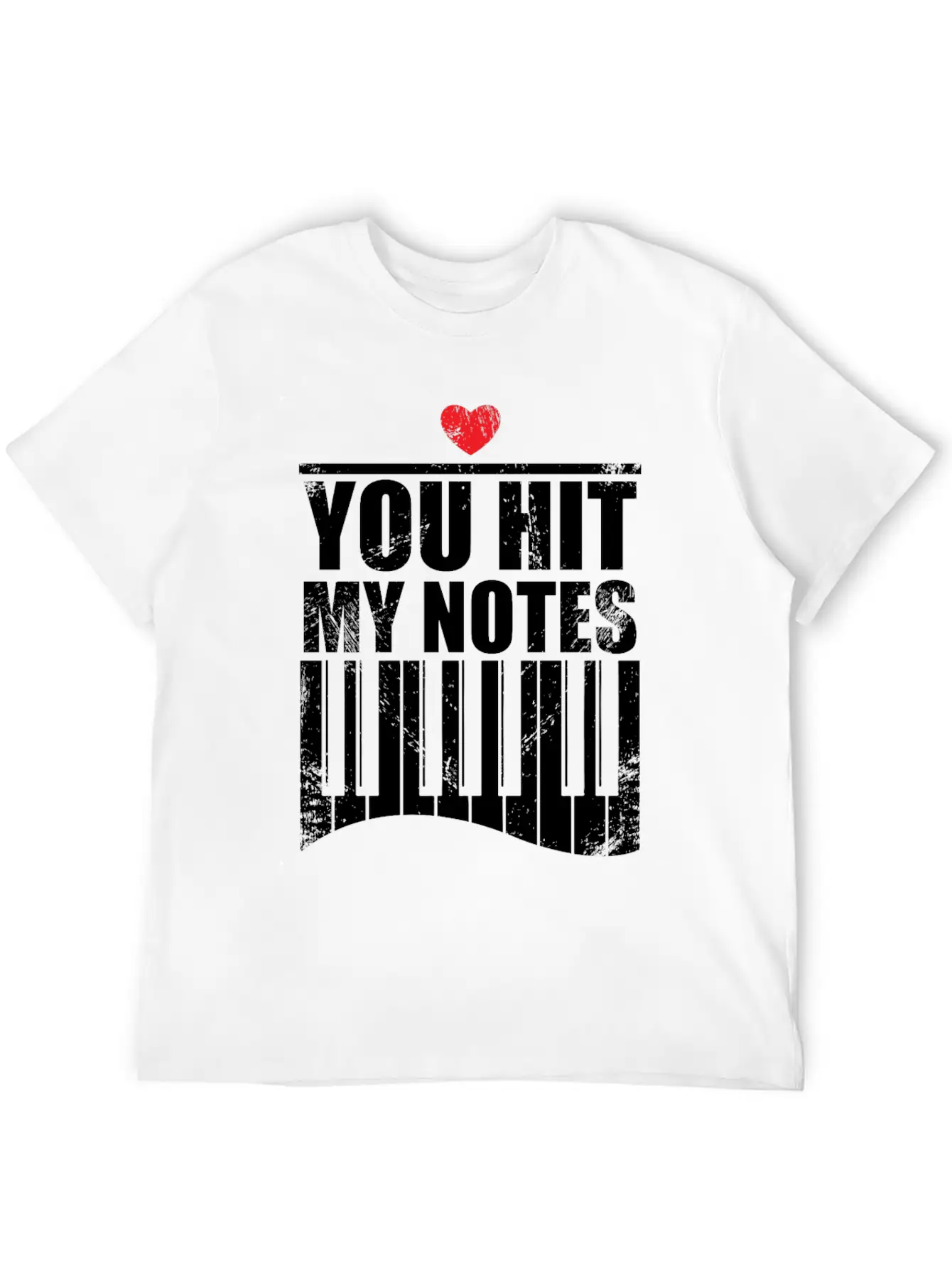 You Hit My Notes Funny Quote Gift Idea Piano Soft Cotton Short Sleeve Tee – Unisex Wardrobe Staple