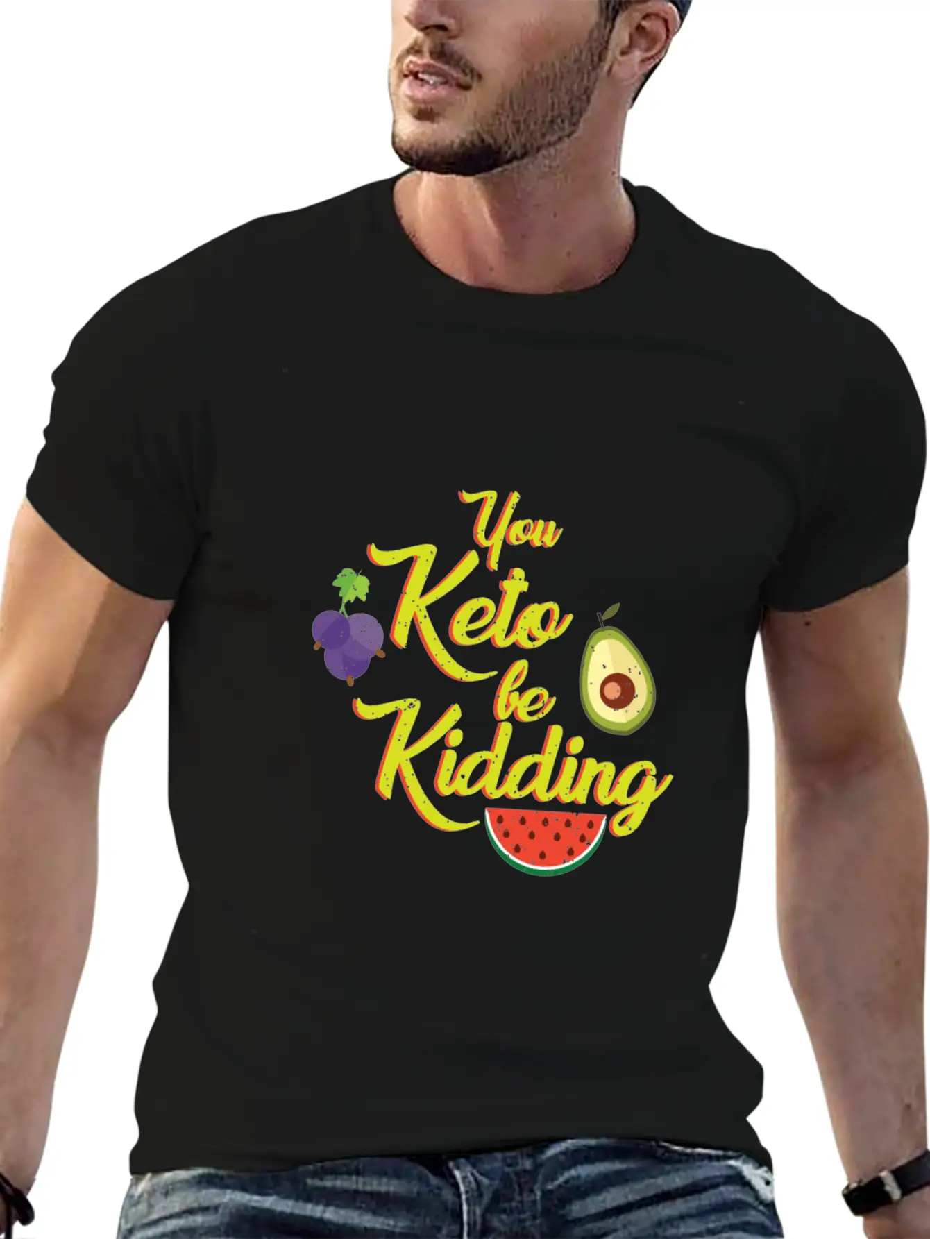 You Keto Be Kidding - Keto Diet Unisex Casual T-Shirt – Clean Design For Daily Comfort