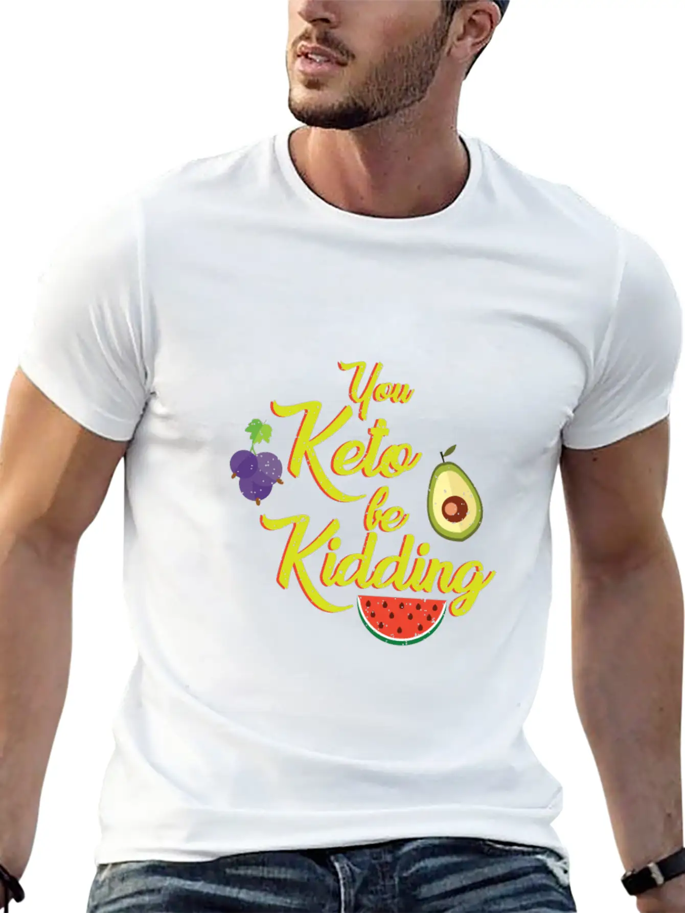 You Keto Be Kidding - Keto Diet Unisex Casual T-Shirt – Clean Design For Daily Comfort