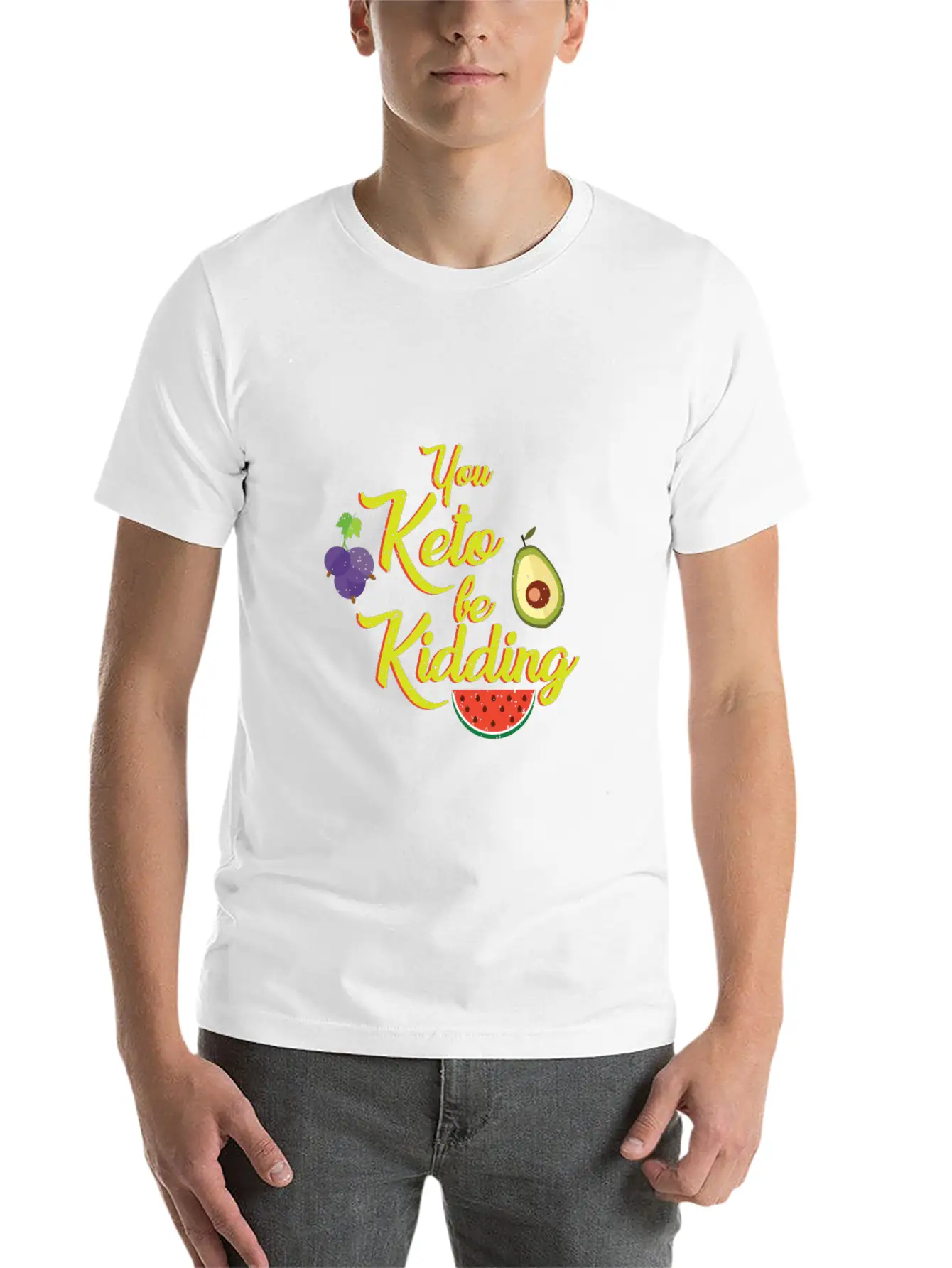 You Keto Be Kidding - Keto Diet Unisex Casual T-Shirt – Clean Design For Daily Comfort