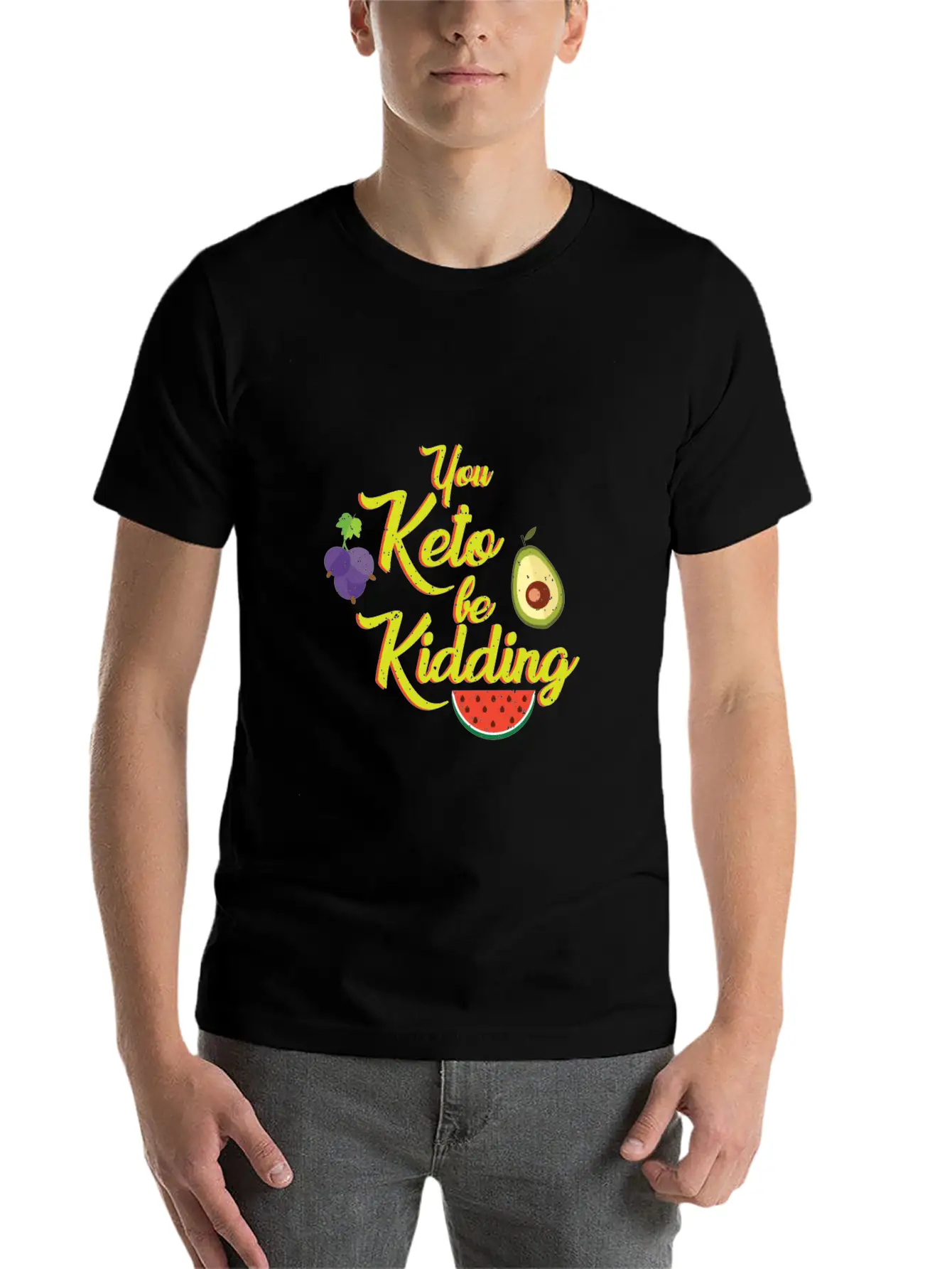 You Keto Be Kidding - Keto Diet Unisex Casual T-Shirt – Clean Design For Daily Comfort