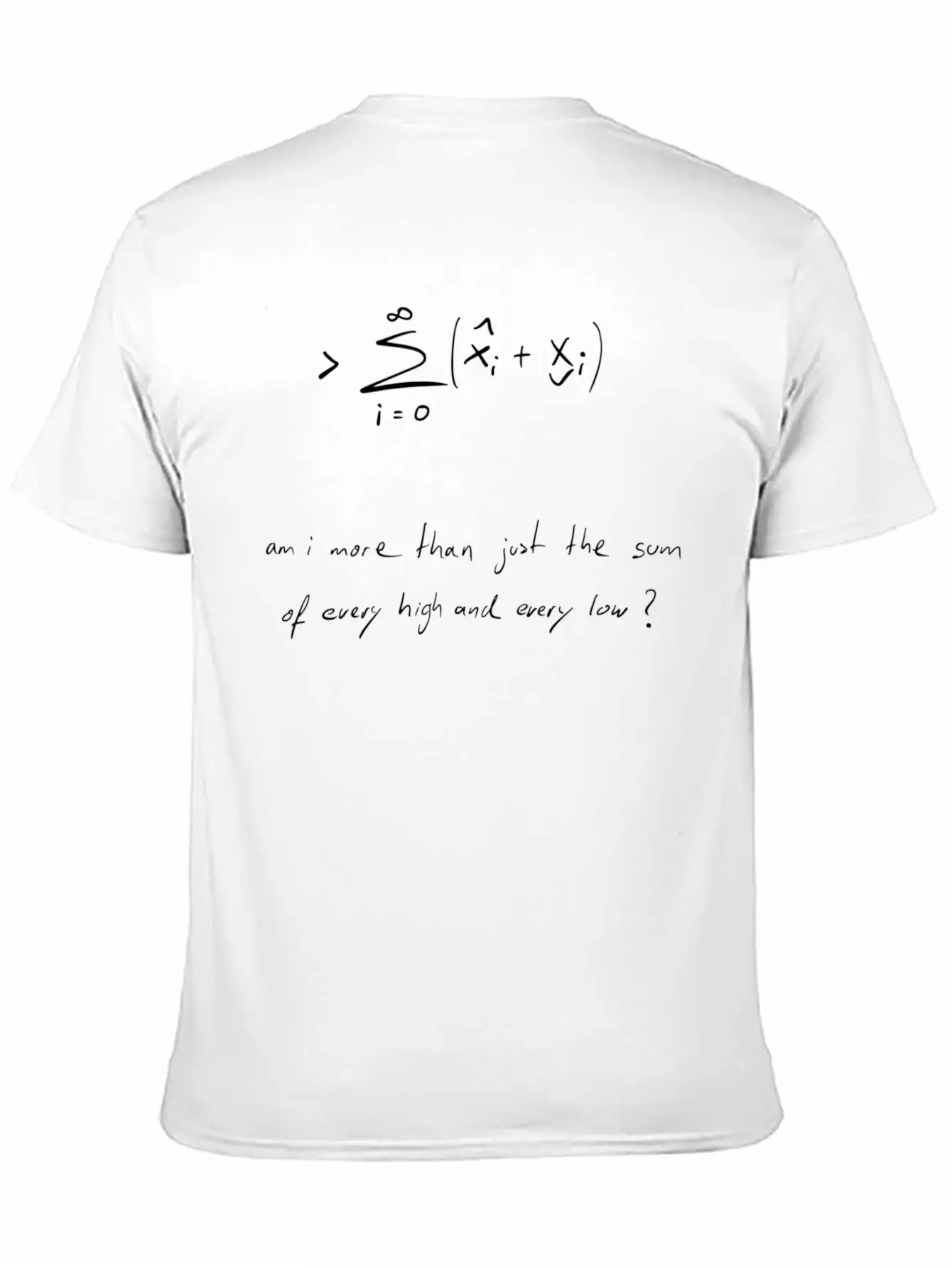 You Say I Am More Daigle Mathematics Classic Fit Graphic Tee For Daily Comfort – Unisex Cotton Shirt