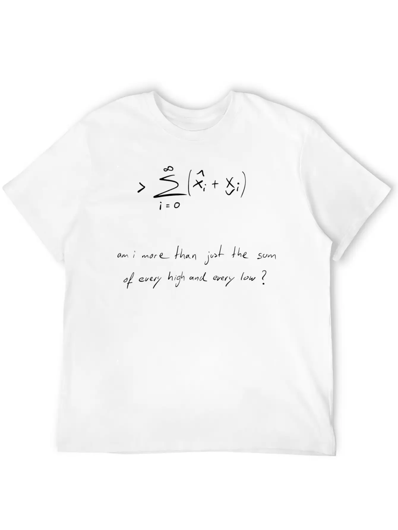 You Say I Am More Daigle Mathematics Classic Fit Graphic Tee For Daily Comfort – Unisex Cotton Shirt