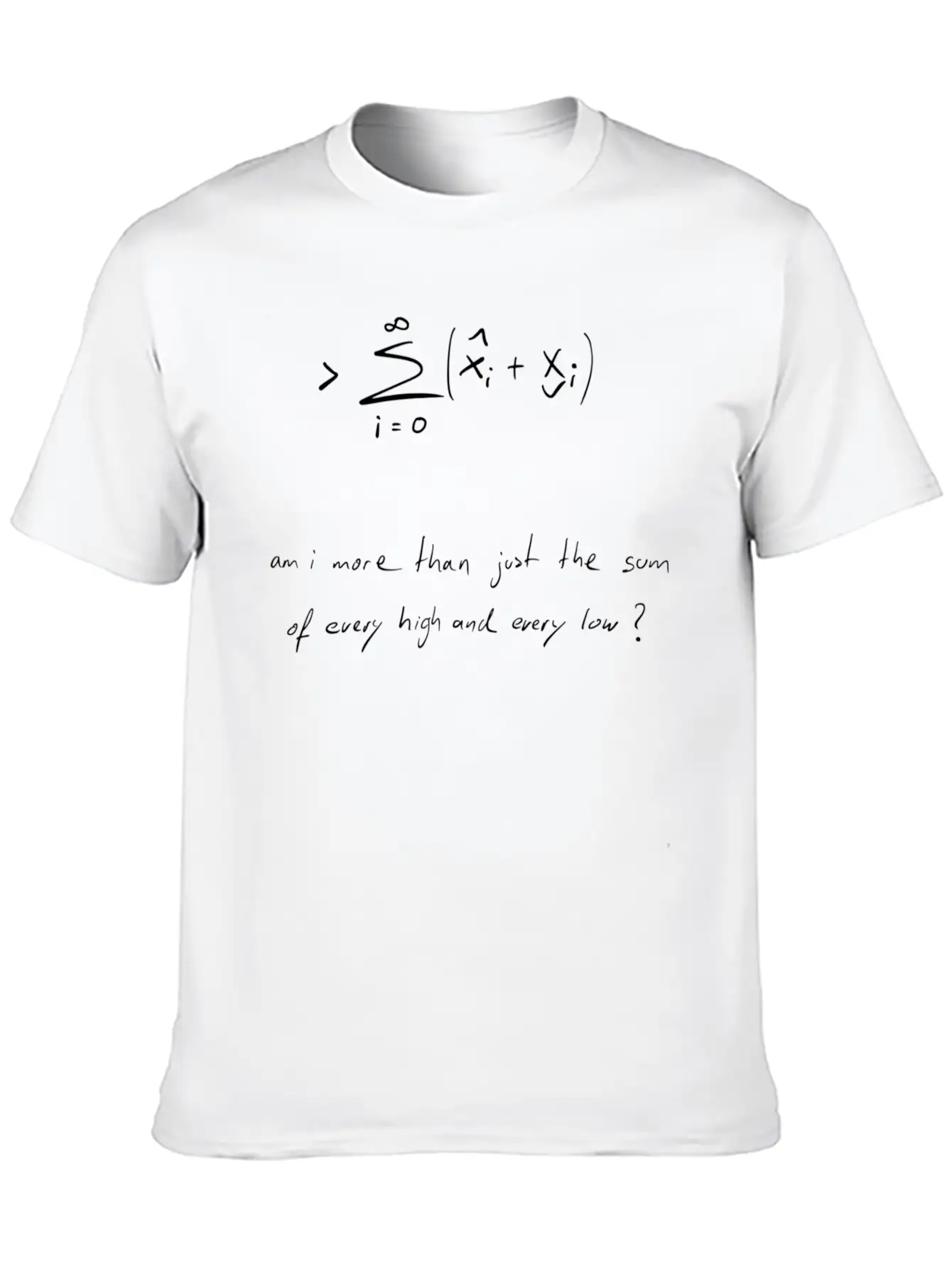 You Say I Am More Daigle Mathematics Classic Fit Graphic Tee For Daily Comfort – Unisex Cotton Shirt
