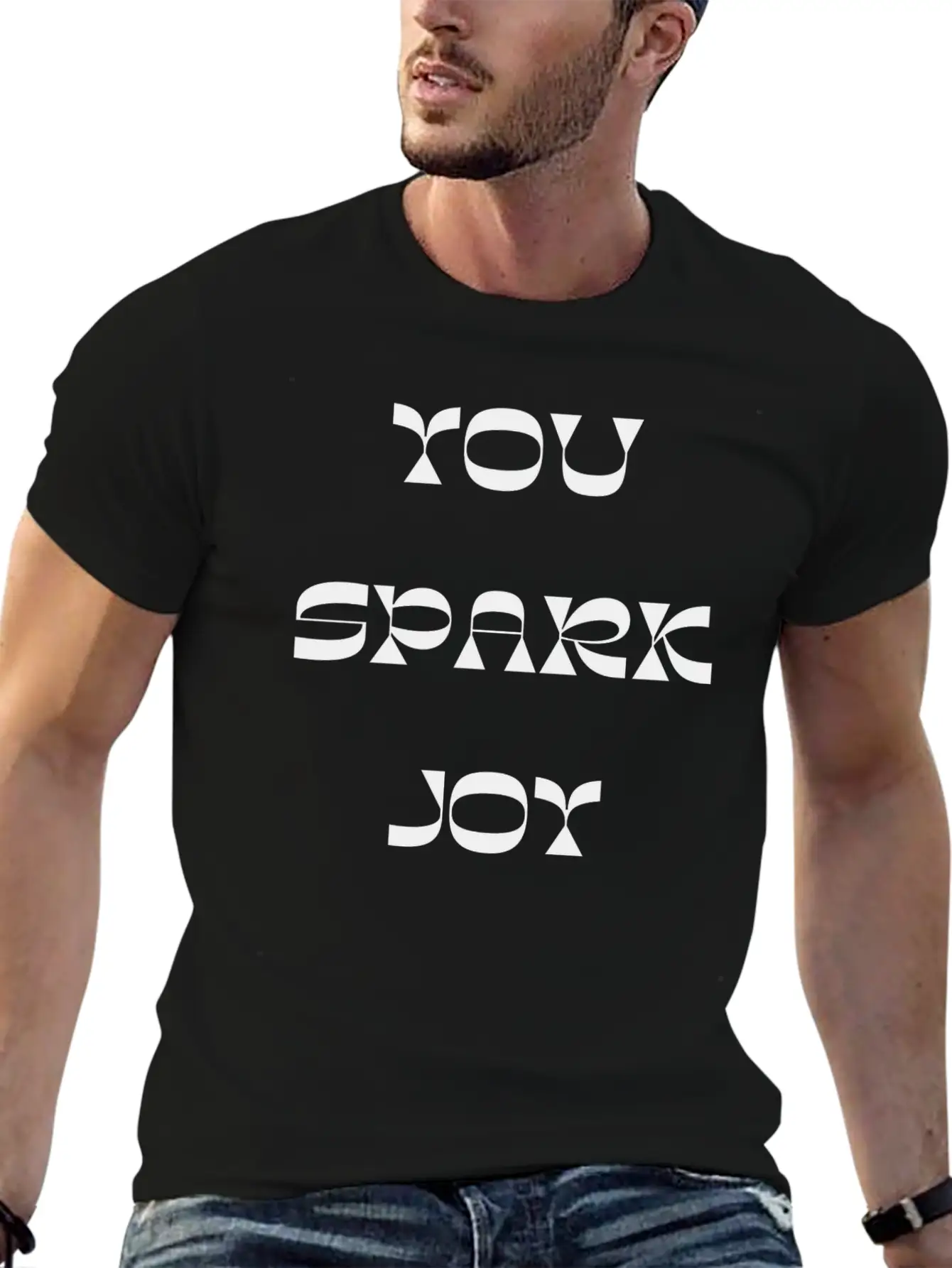 You Spark Joy Stylish Everyday T-Shirt – Unisex Basic Cotton Tee