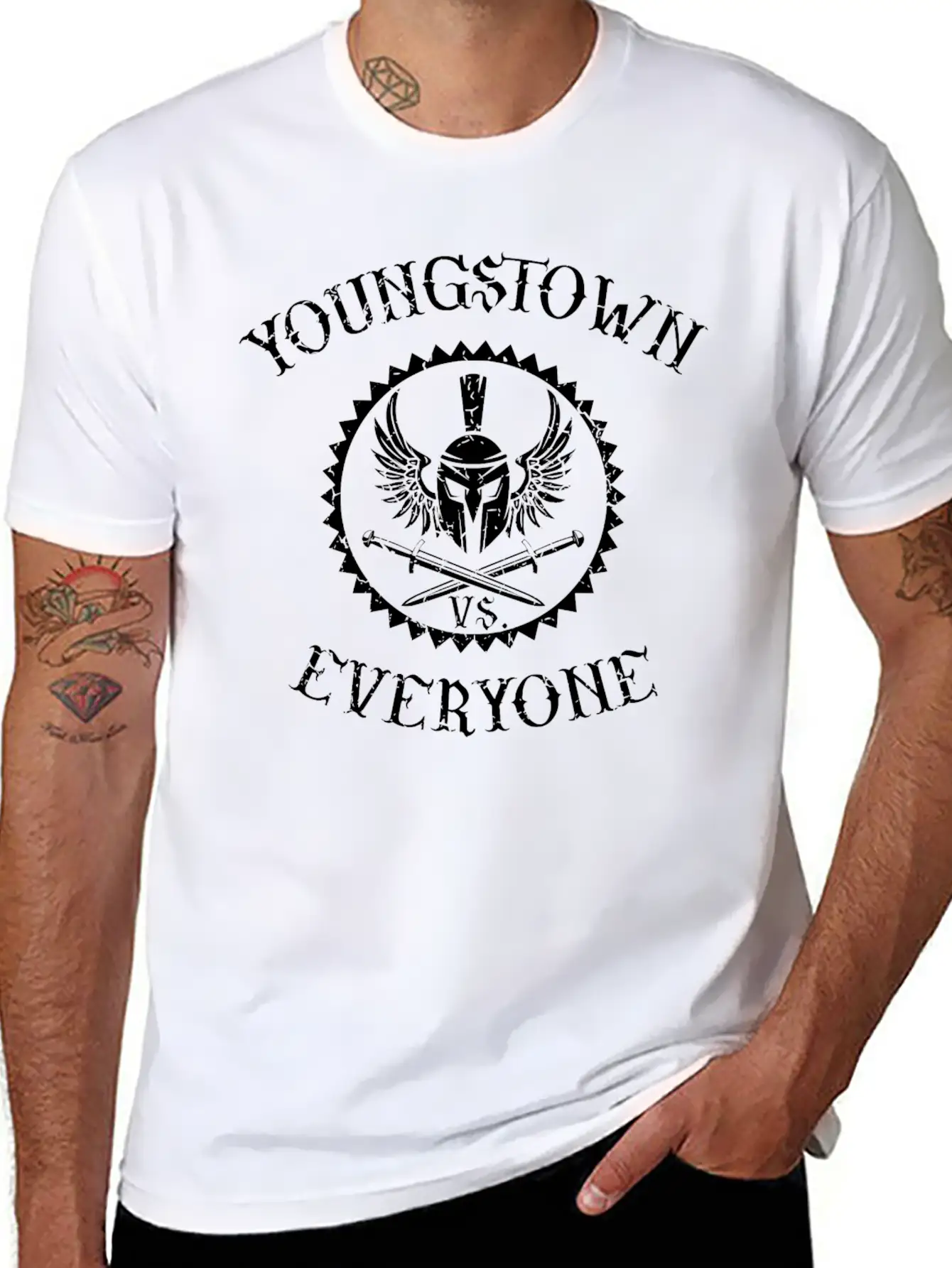 Youngstown Vs Everyone 2 Relaxed Everyday Tee – Lightweight And Durable Cotton