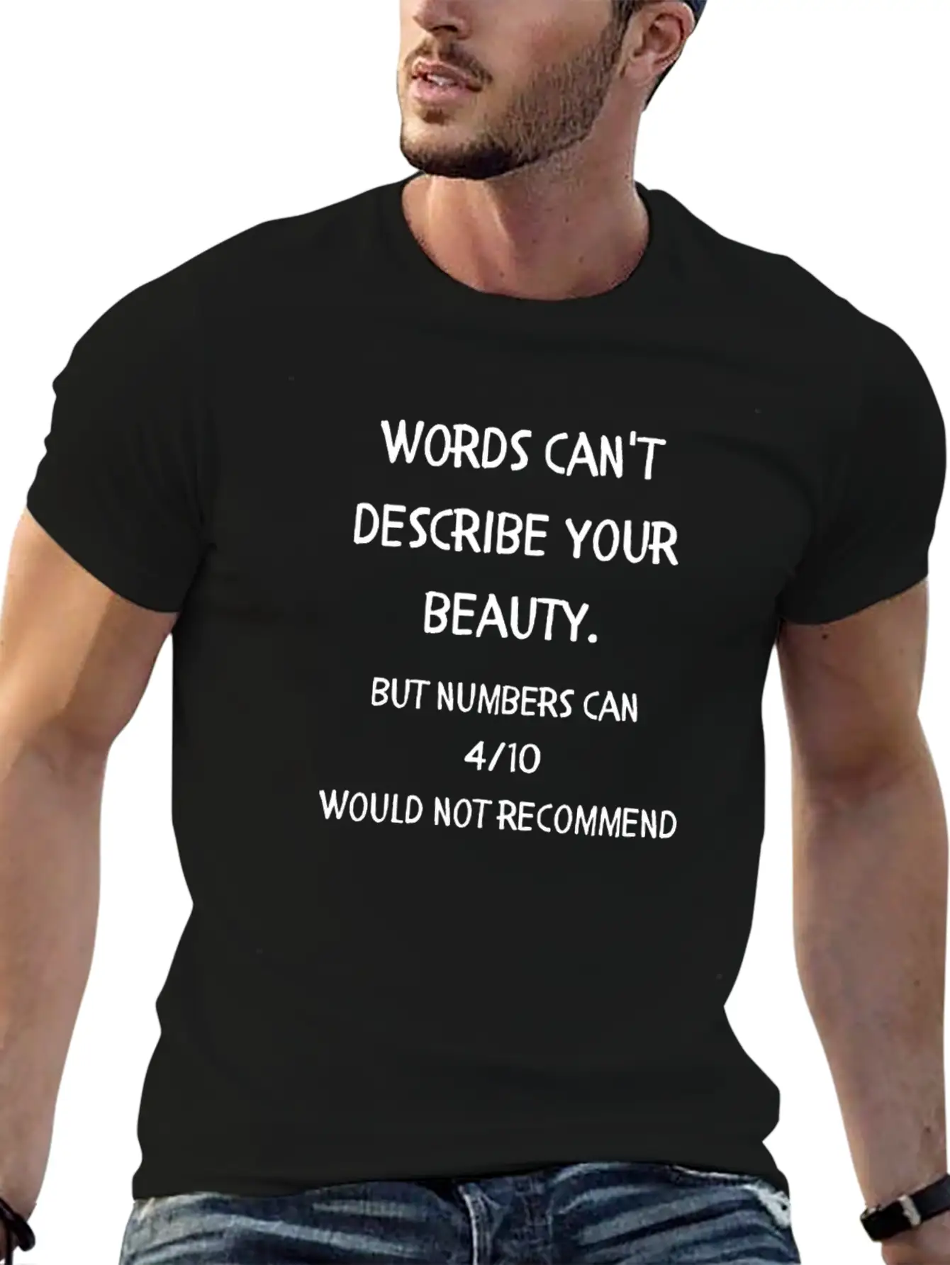 Your Beauty Basic Graphic T-Shirt – Daily Comfort In Soft Cotton