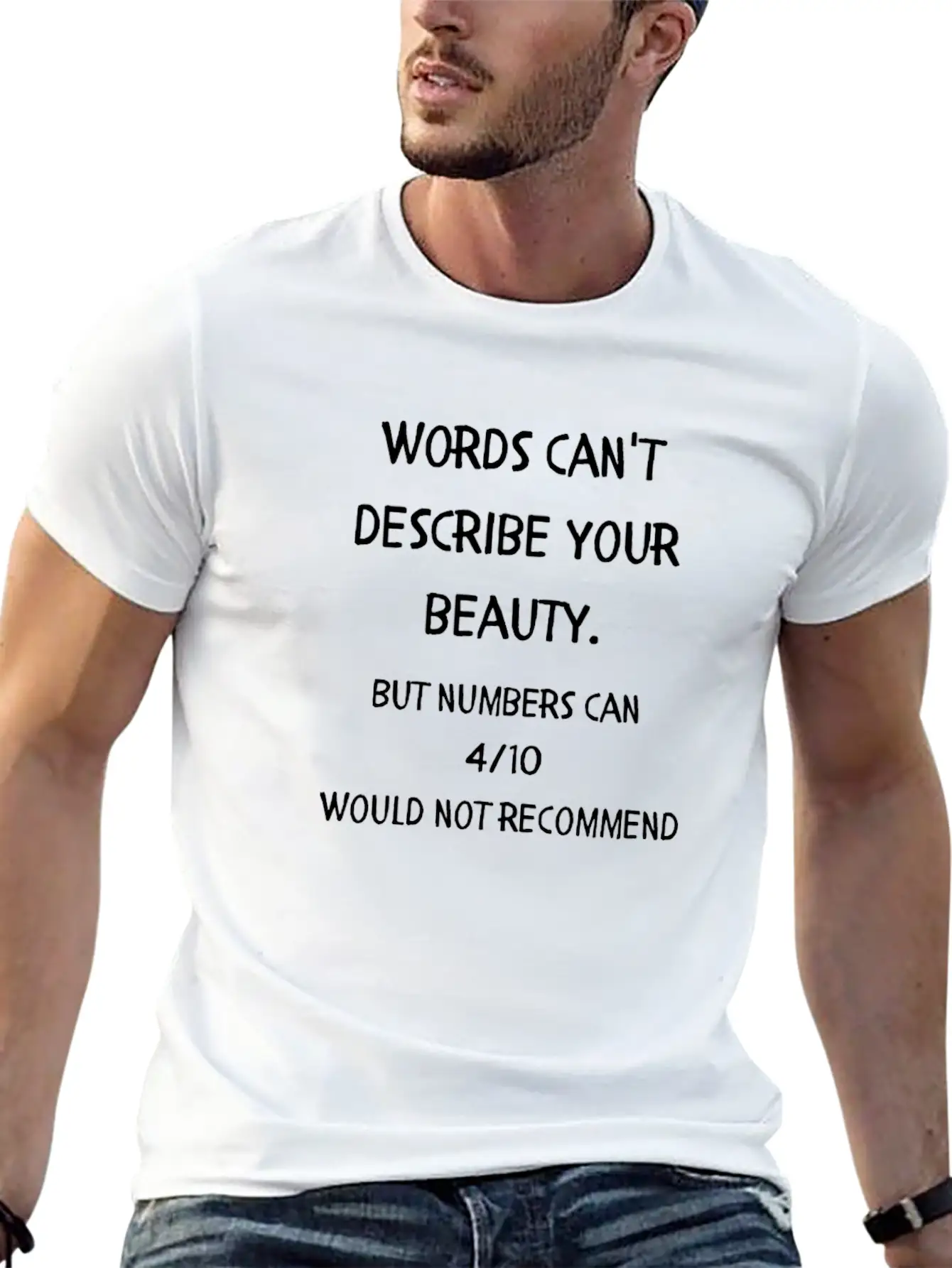 Your Beauty Basic Graphic T-Shirt – Daily Comfort In Soft Cotton