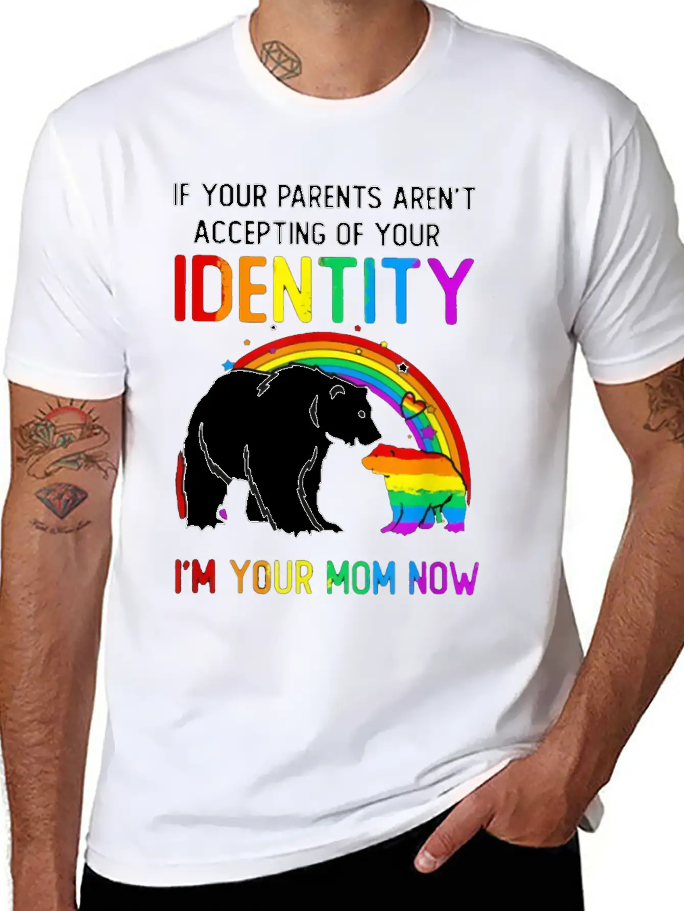 Your Identity Unisex Casual T-Shirt – Clean Design For Daily Comfort