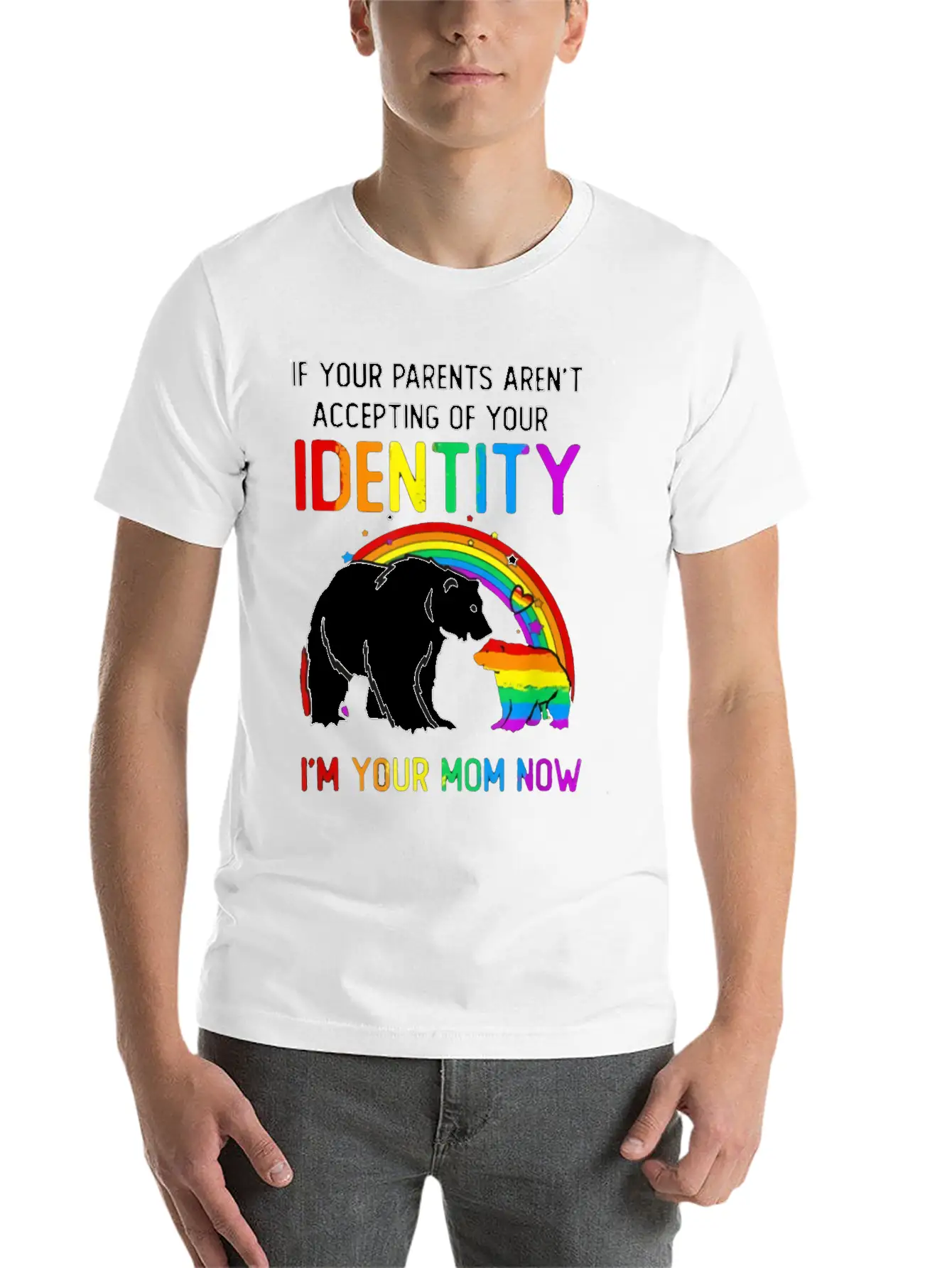 Your Identity Unisex Casual T-Shirt – Clean Design For Daily Comfort