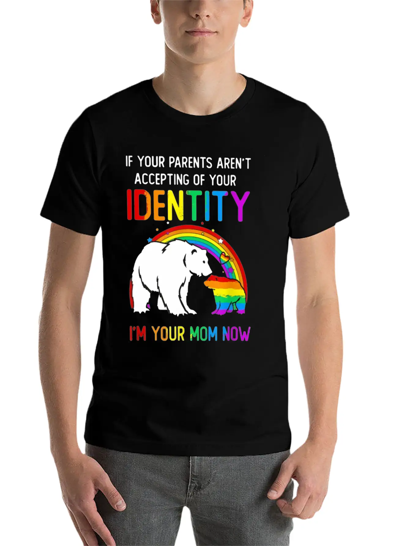 Your Identity Unisex Casual T-Shirt – Clean Design For Daily Comfort