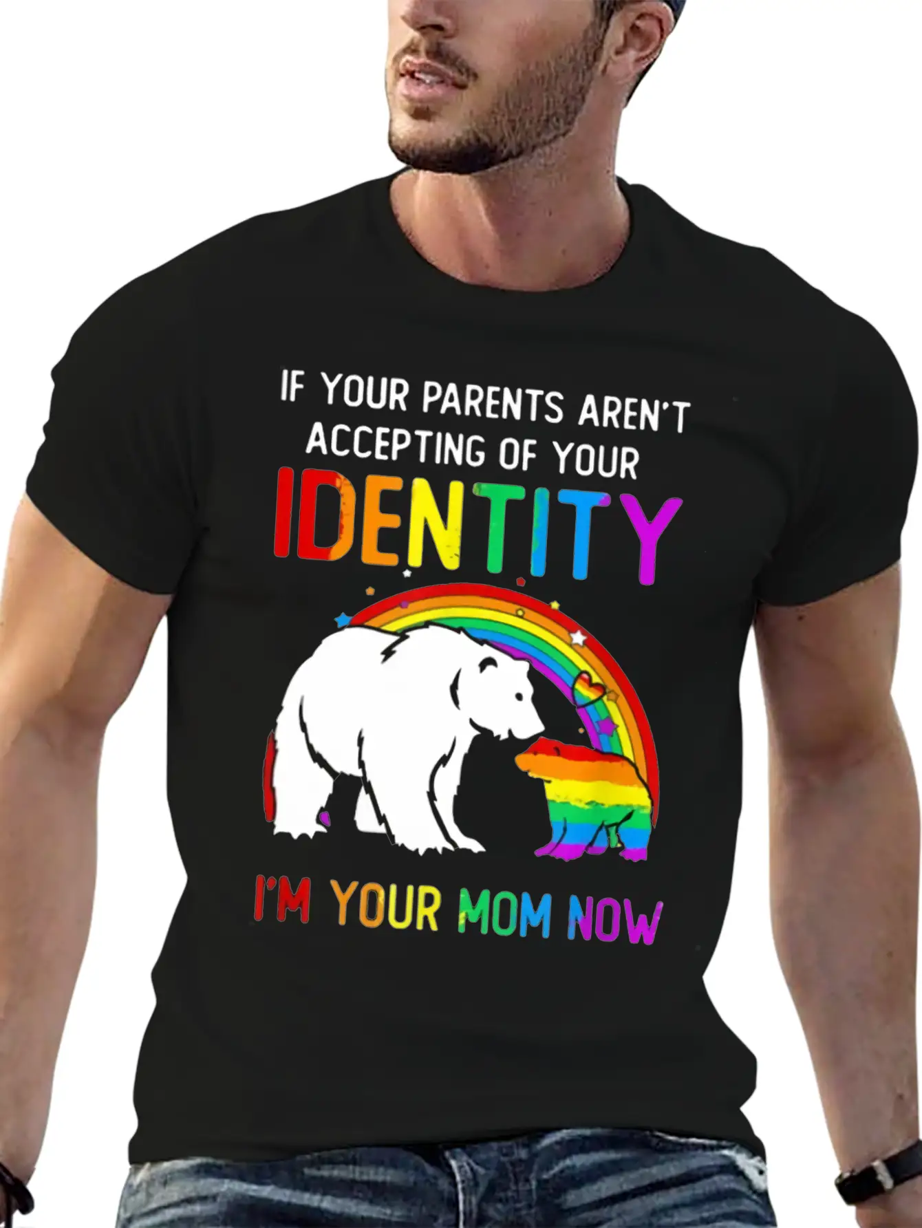 Your Identity Unisex Casual T-Shirt – Clean Design For Daily Comfort