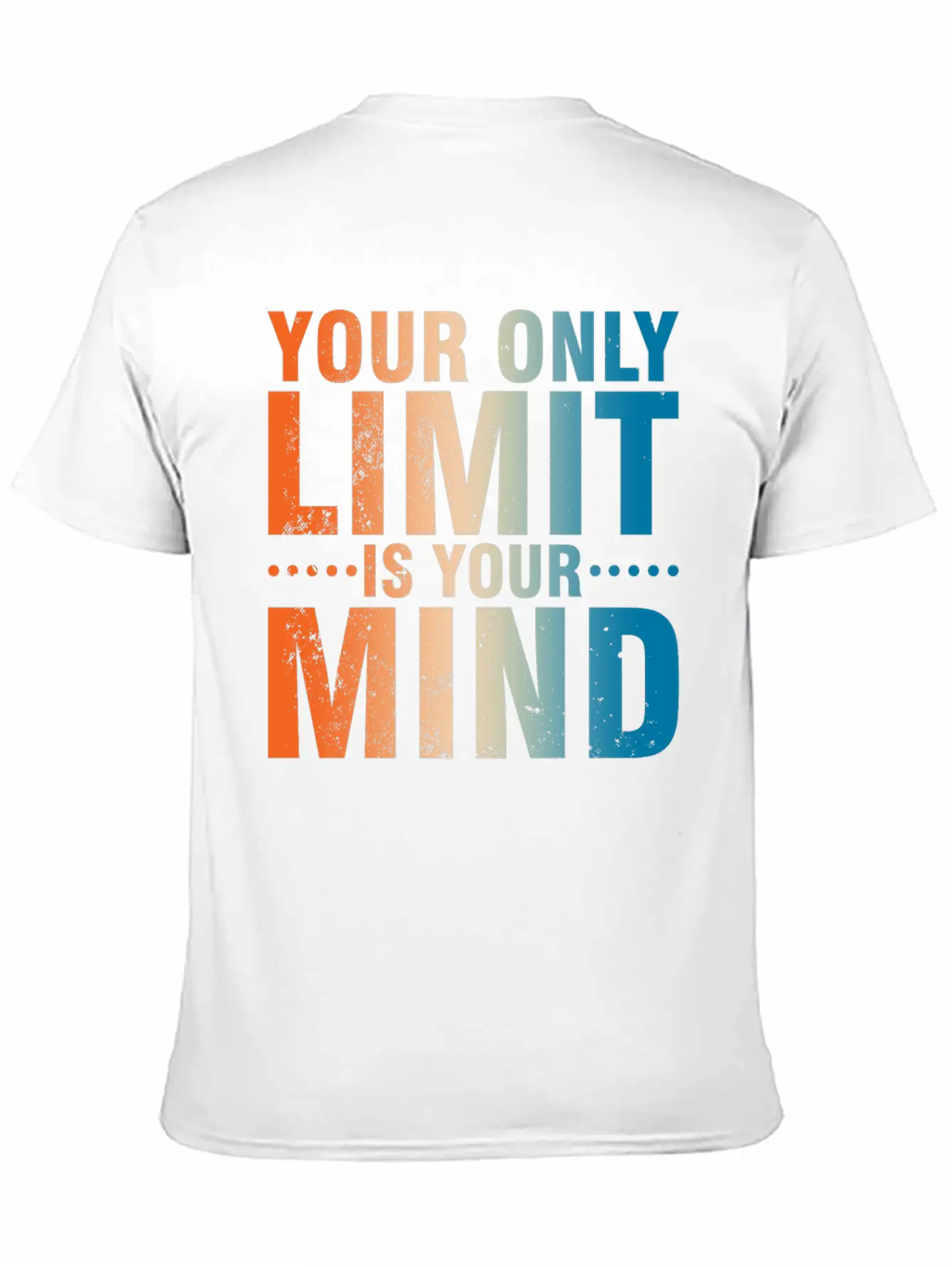 Your Only Limit Is Your Mind Classic Fit Graphic Tee For Daily Comfort – Unisex Cotton Shirt