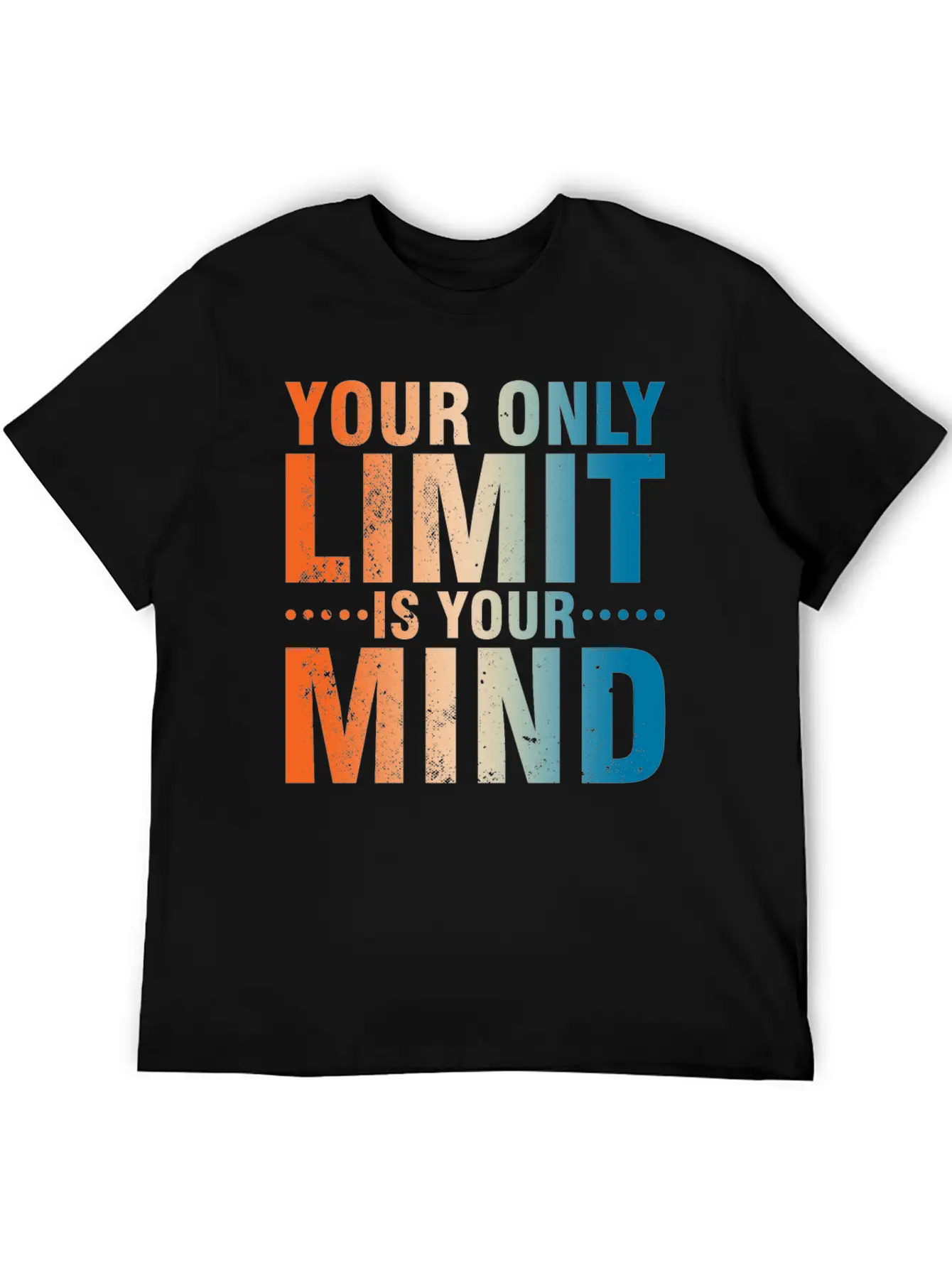 Your Only Limit Is Your Mind Classic Fit Graphic Tee For Daily Comfort – Unisex Cotton Shirt